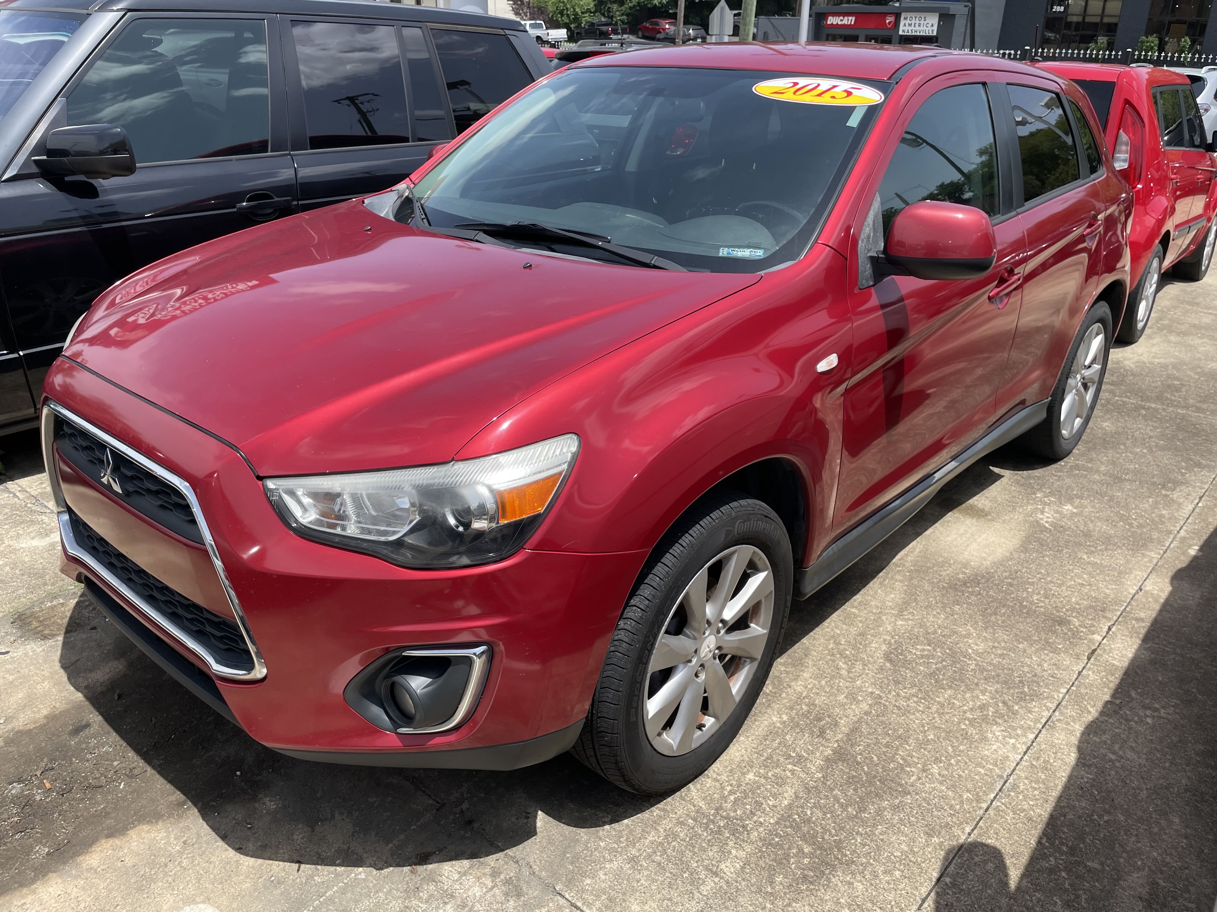 2015 Mitsubishi Outlander Sport Es vin: 4A4AP3AU9FE036843