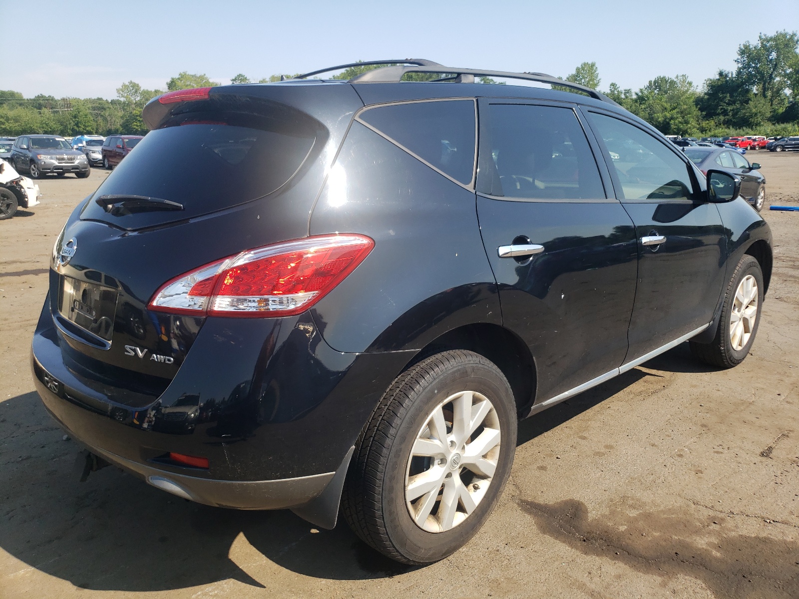 2012 Nissan Murano S vin: JN8AZ1MW8CW230552