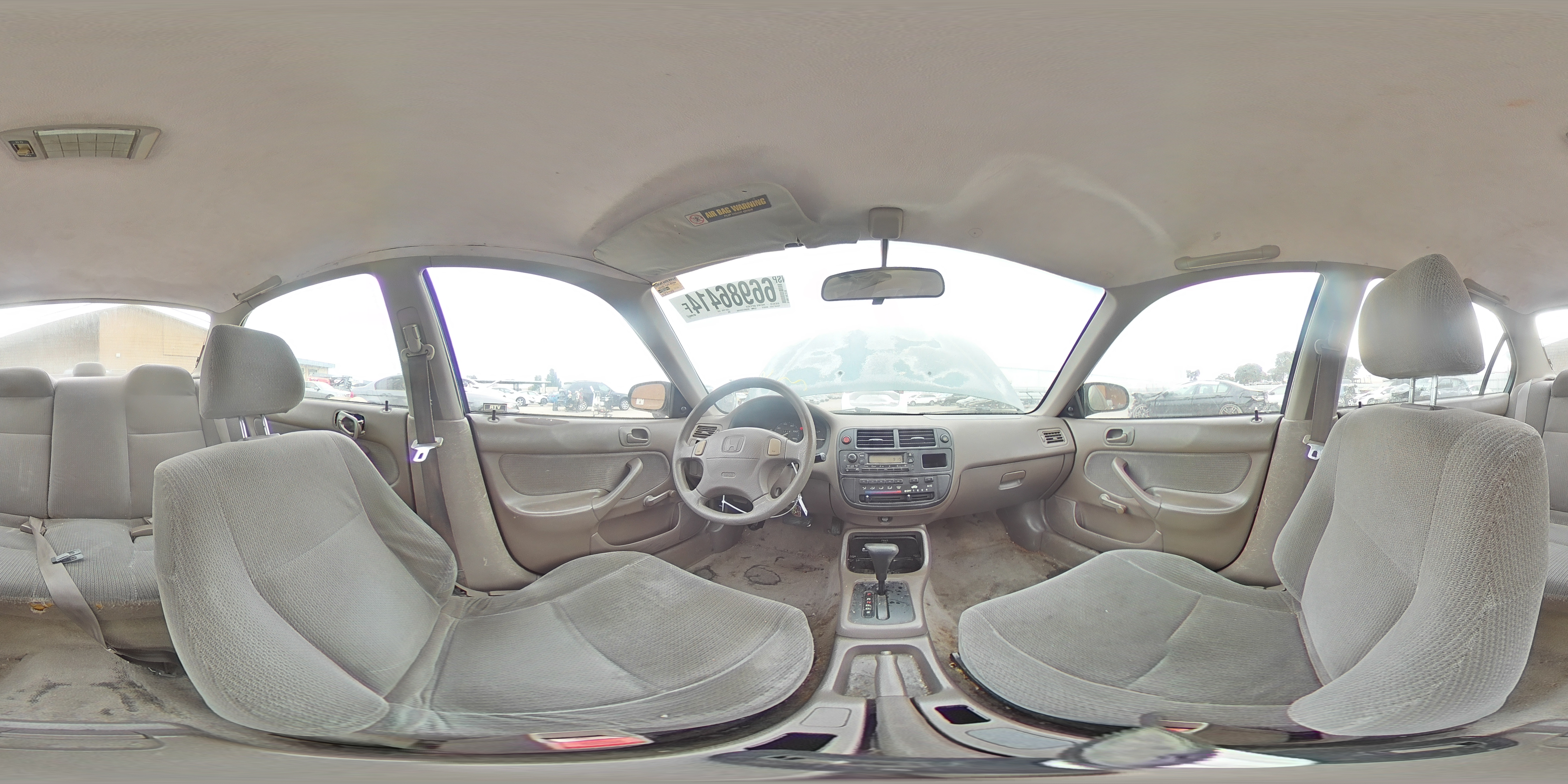 1998 Honda Civic Dx VIN: JHMEJ6623WS011407 Lot: 66986414