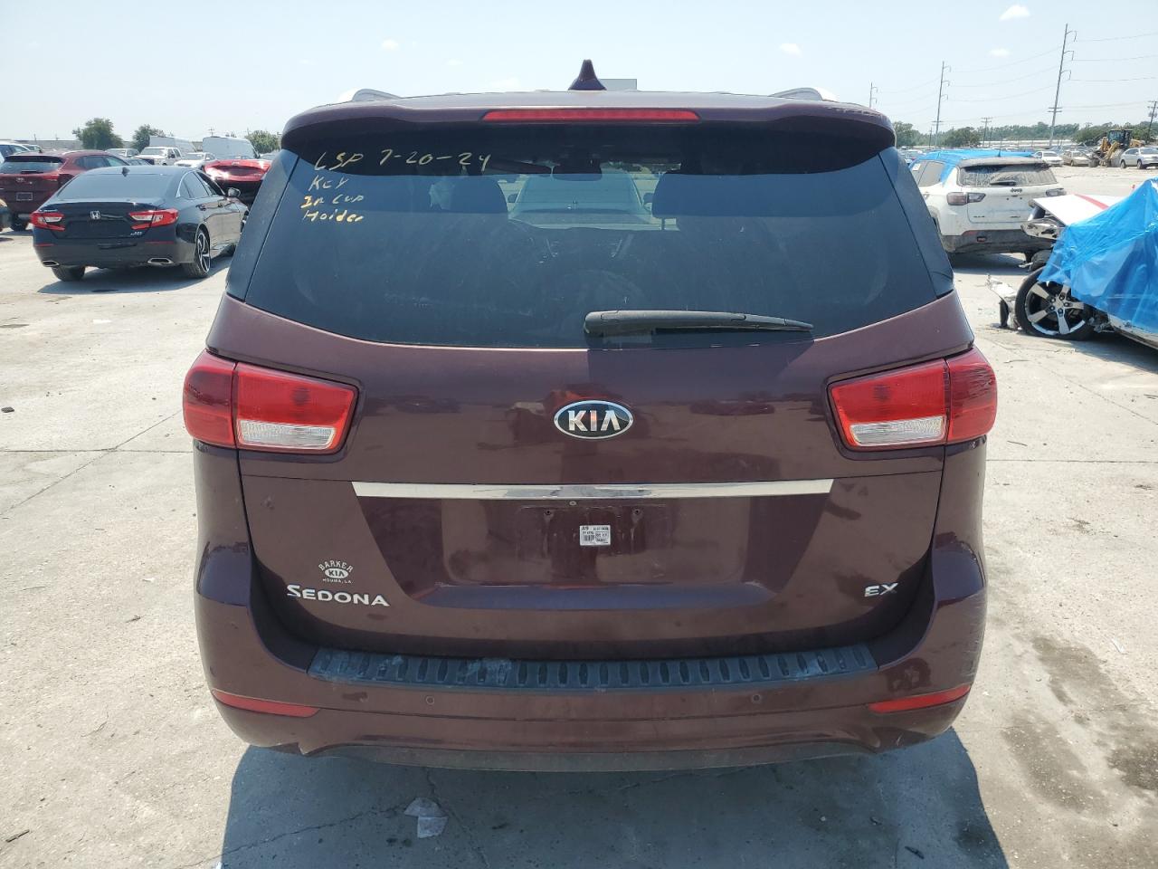 KNDMC5C15F6046777 2015 Kia Sedona Ex