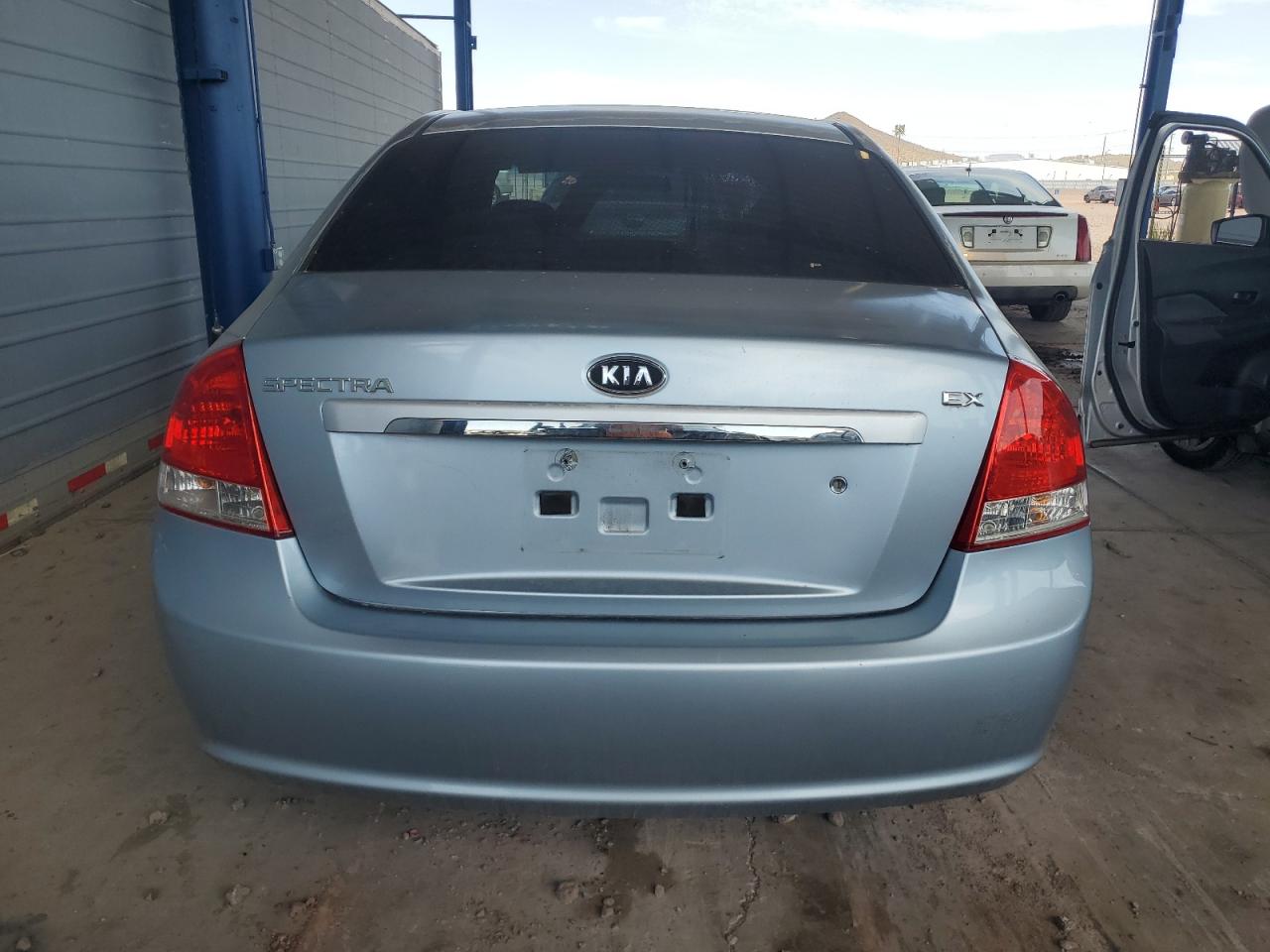 2007 Kia Spectra Ex VIN: KNAFE122375489262 Lot: 64908384