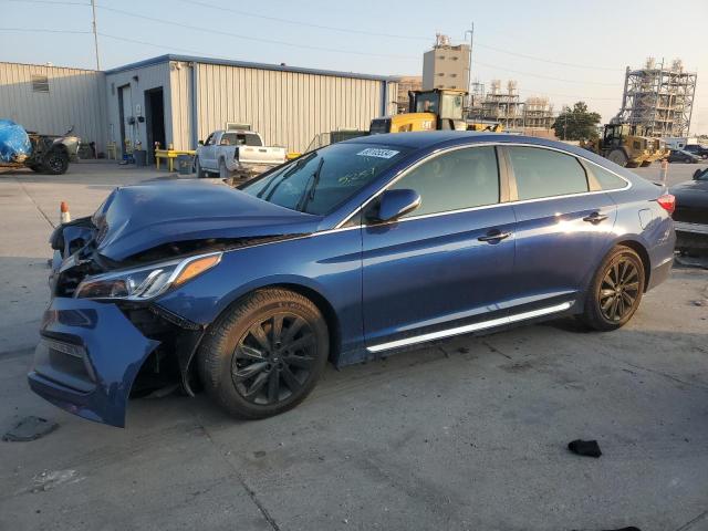 Sedans HYUNDAI SONATA 2015 Blue