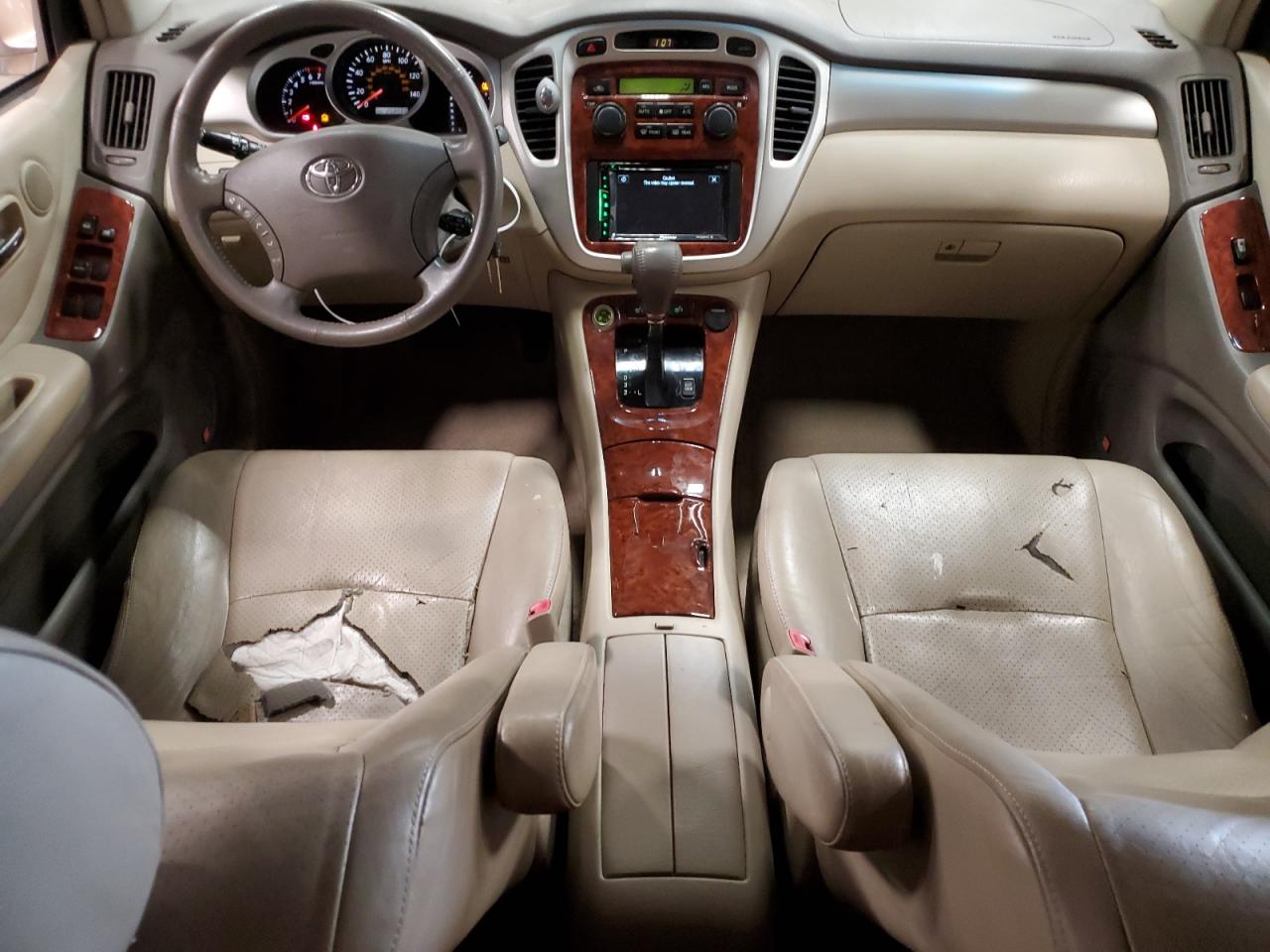 2005 Toyota Highlander Limited VIN: JTEEP21A550070360 Lot: 66662904