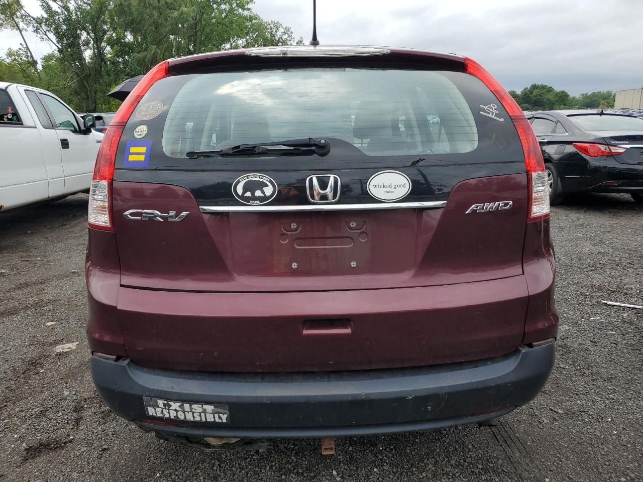 2012 Honda Cr-V Lx VIN: 5J6RM4H38CL033469 Lot: 66161644