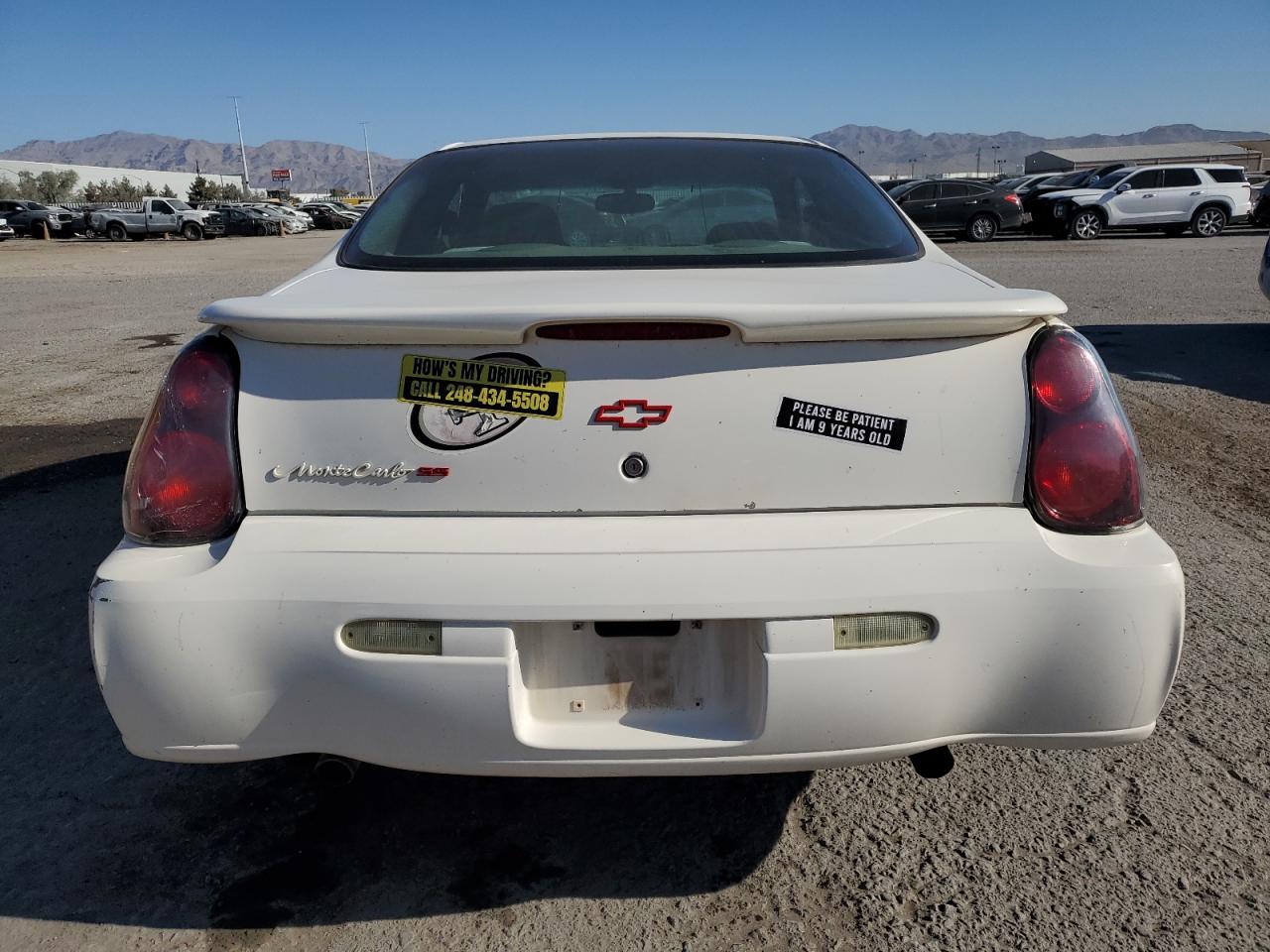 2004 Chevrolet Monte Carlo Ss VIN: 2G1WX12K849113354 Lot: 69341934