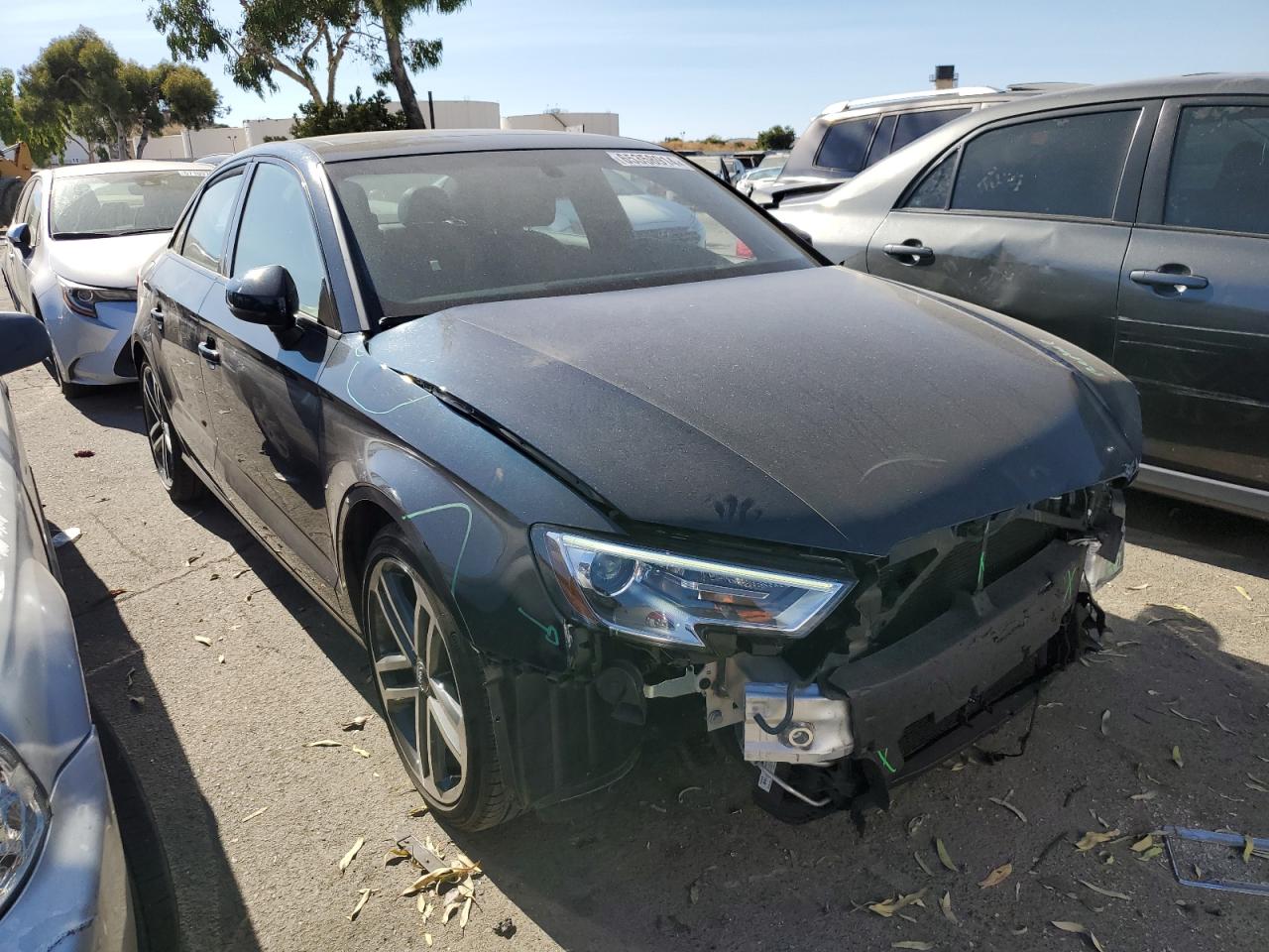 2019 Audi A3 Premium VIN: WAUAUGFF1KA102107 Lot: 65358914