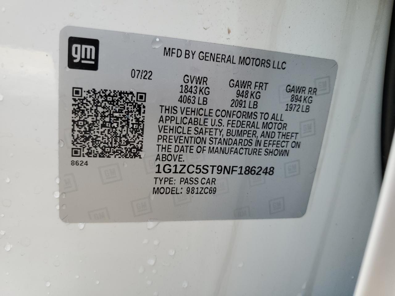 2022 Chevrolet Malibu - Image 12