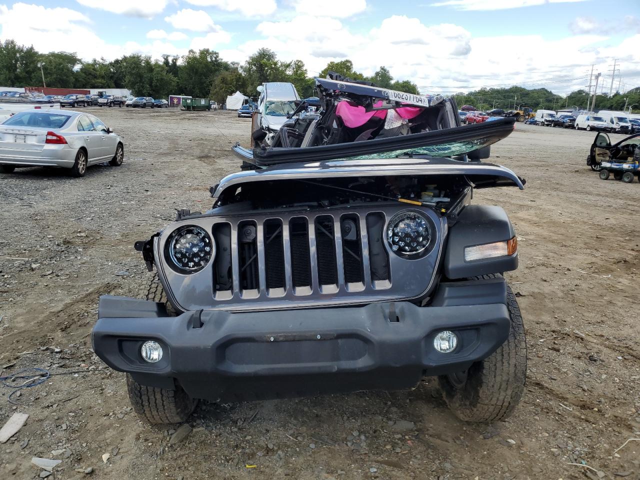 2018 Jeep Wrangler Unlimited Sport VIN: 1C4HJXDG6JW163041 Lot: 68237764