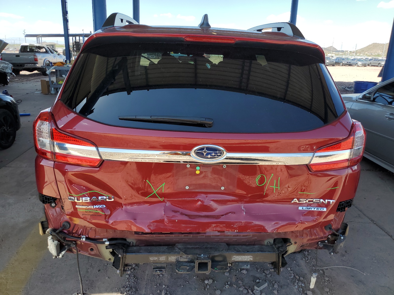 4S4WMALD2K3404594 2019 Subaru Ascent Limited