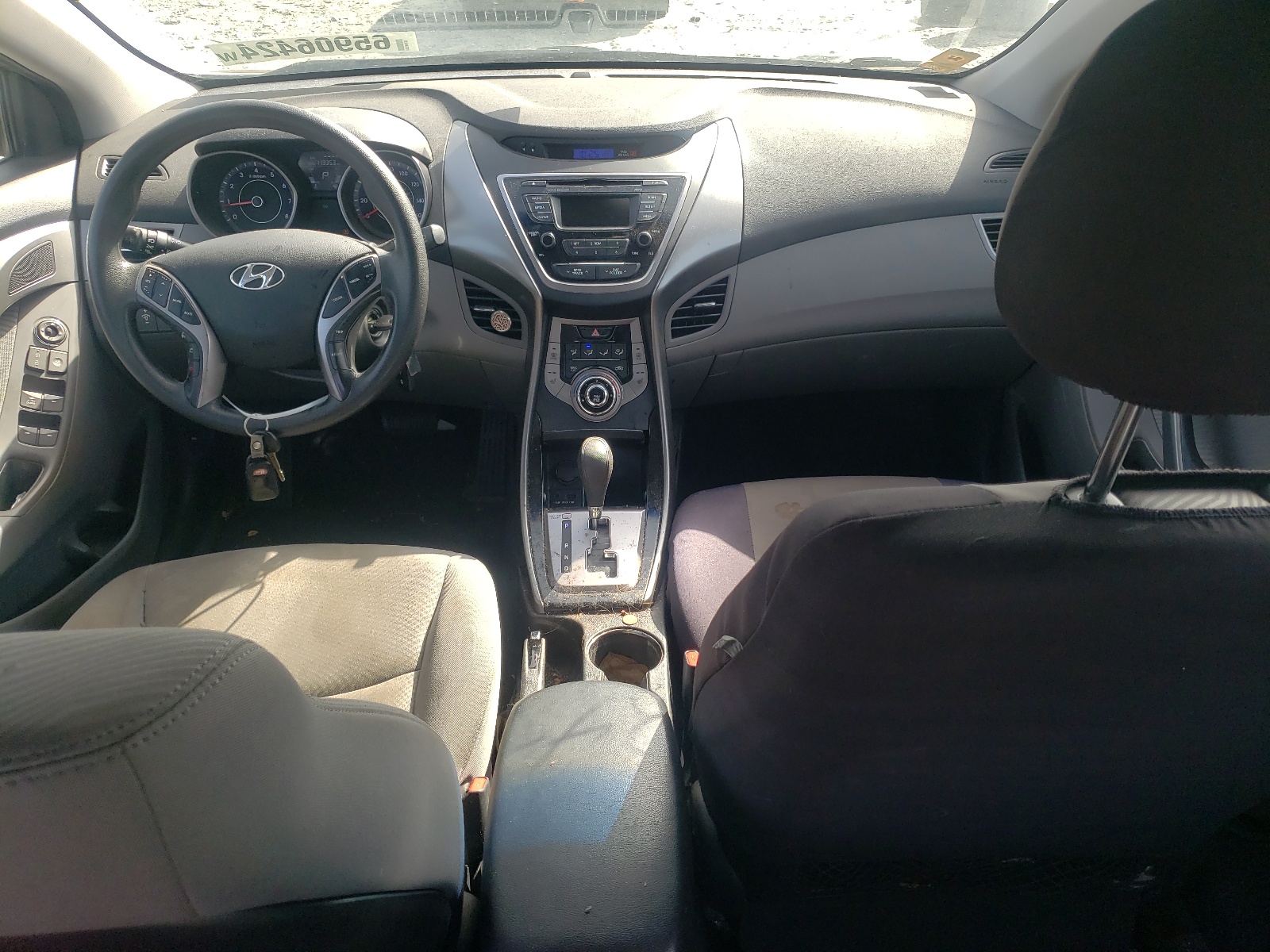 2013 Hyundai Elantra Gls vin: KMHDH4AE7DU999366