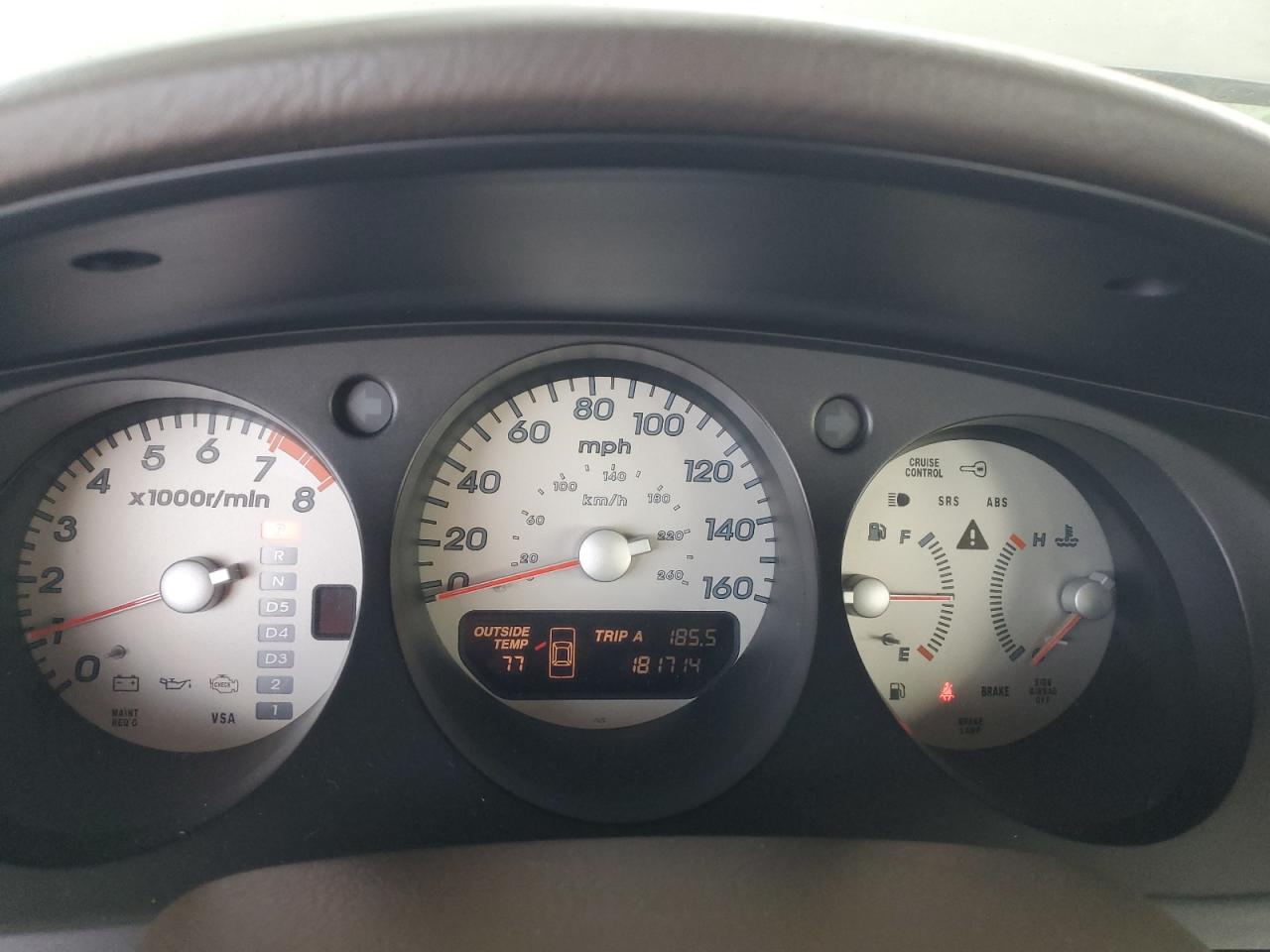 2002 Acura 3.2Tl Type-S VIN: 19UUA56882A049471 Lot: 66124674