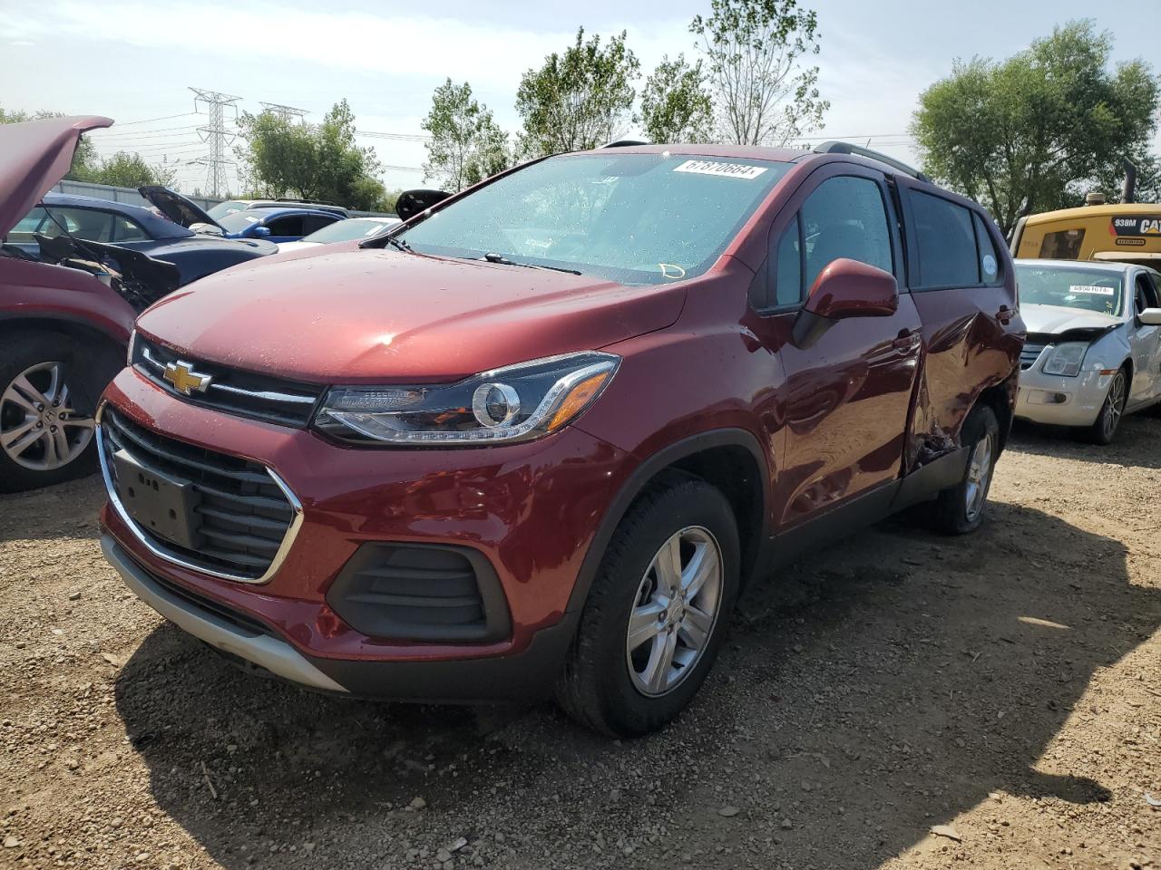 KL7CJPSM6NB558608 2022 CHEVROLET TRAX - Image 1