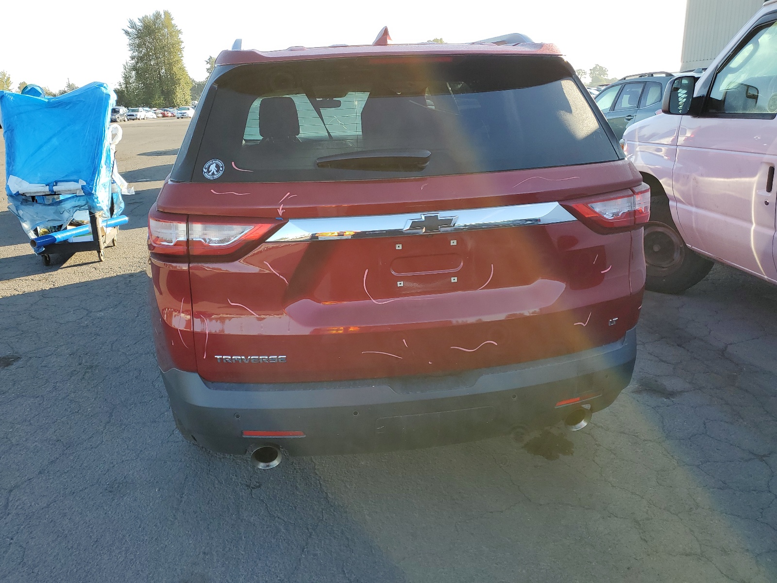 1GNERGKW7JJ119060 2018 Chevrolet Traverse Lt