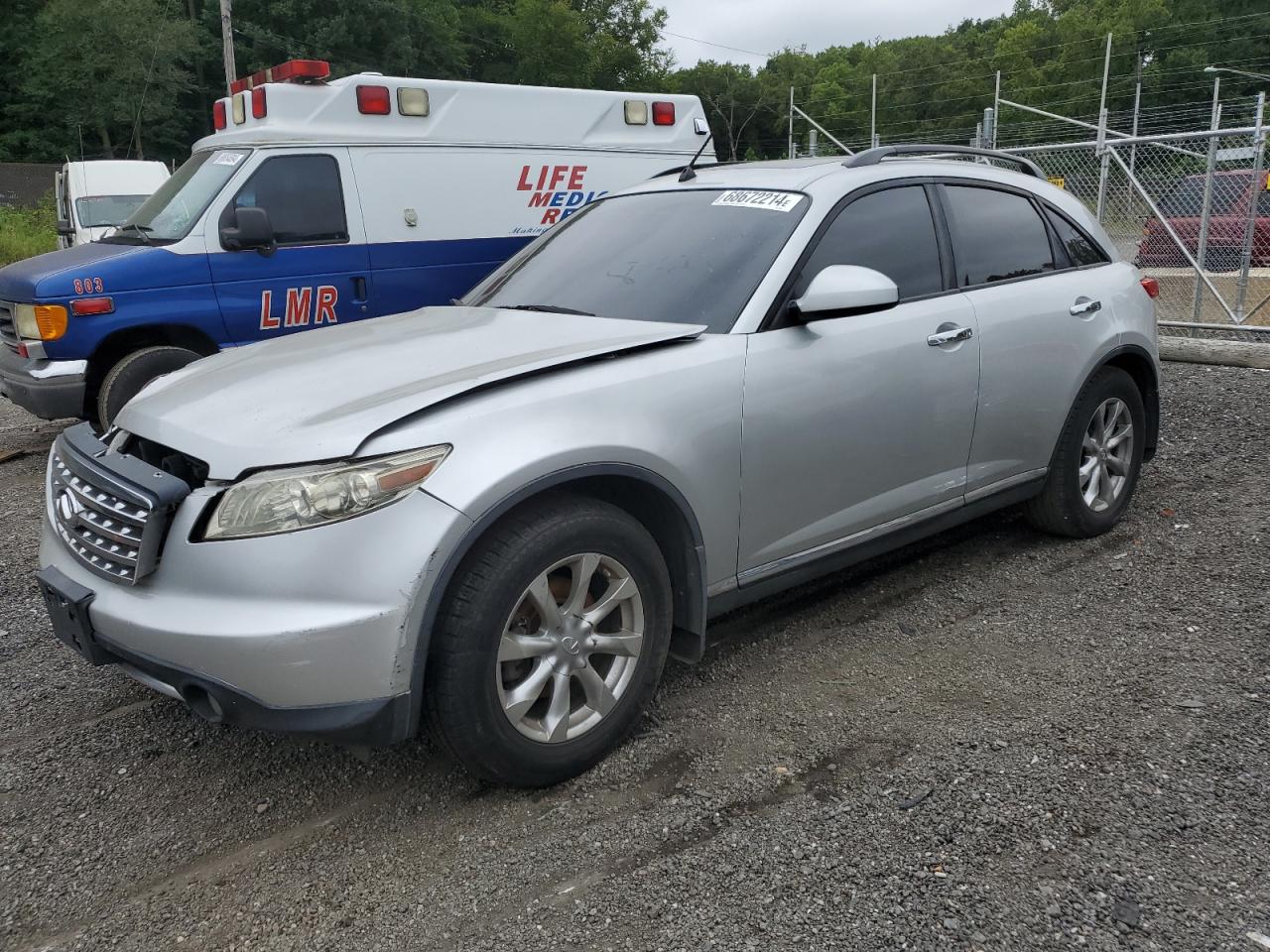 2007 Infiniti Fx35 VIN: JNRAS08U37X102755 Lot: 68672214