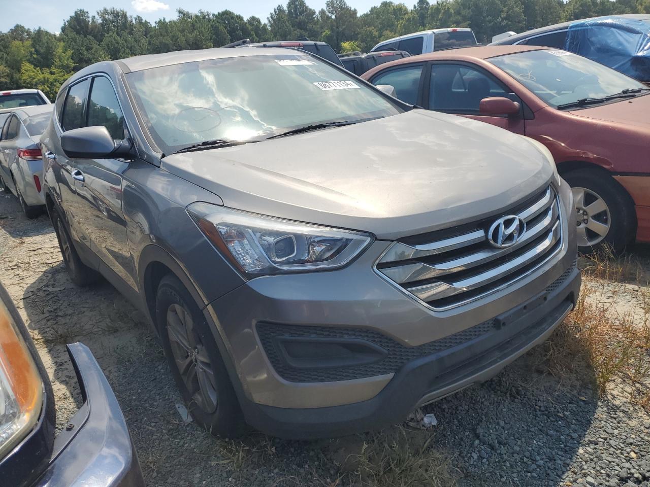 VIN 5XYZTDLB1EG175992 2014 HYUNDAI SANTA FE no.4