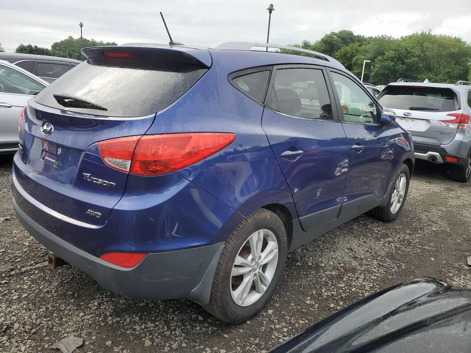 2012 Hyundai Tucson Gls vin: KM8JUCAC6CU373314