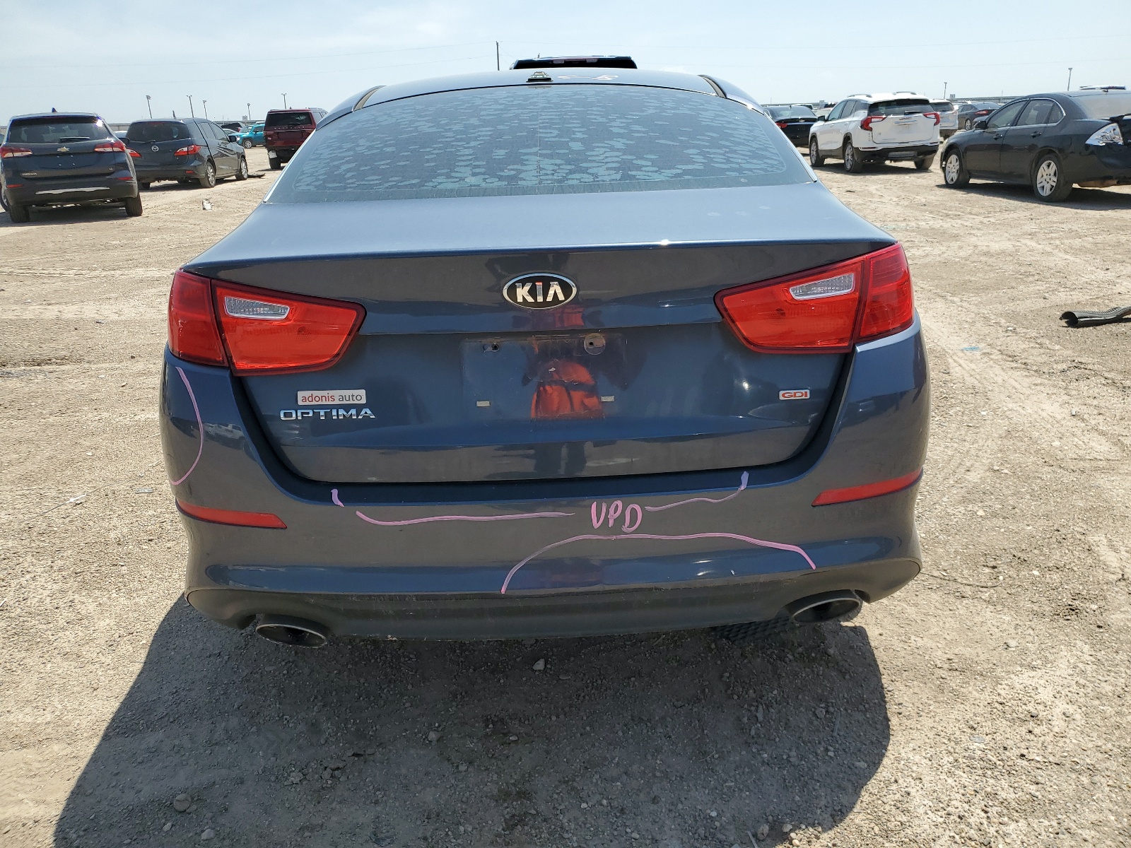 5XXGM4A74FG446844 2015 Kia Optima Lx