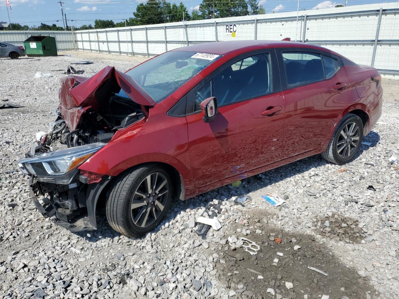 3N1CN8EV2ML841945 2021 Nissan Versa Sv