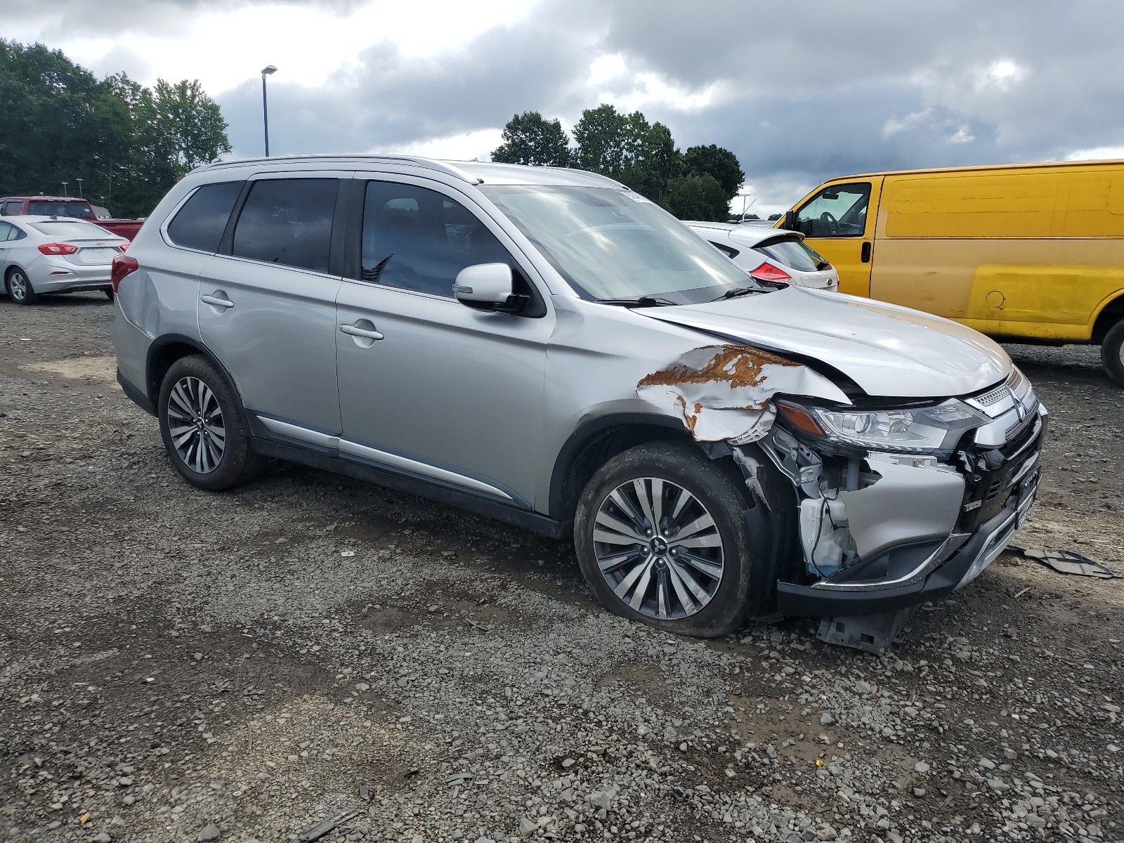 2019 Mitsubishi Outlander Se vin: JA4AZ3A34KZ027487