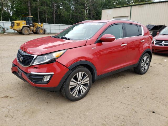  KIA SPORTAGE 2015 Czerwony