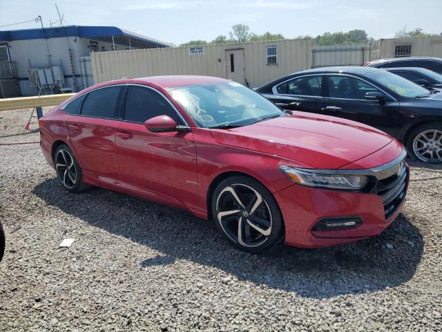  HONDA ACCORD 2018 Czerwony