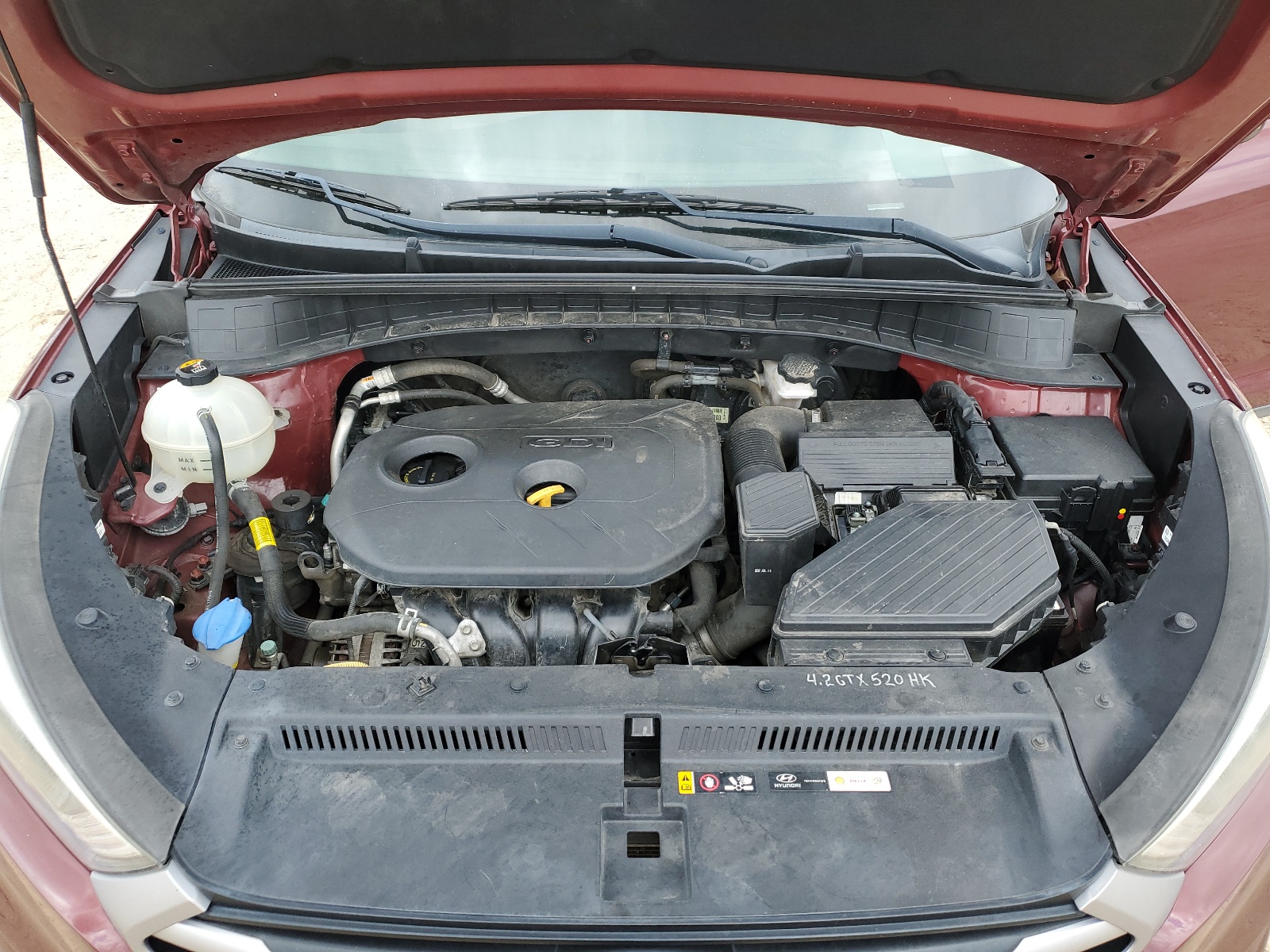 KM8J3CA48JU597449 2018 Hyundai Tucson Sel