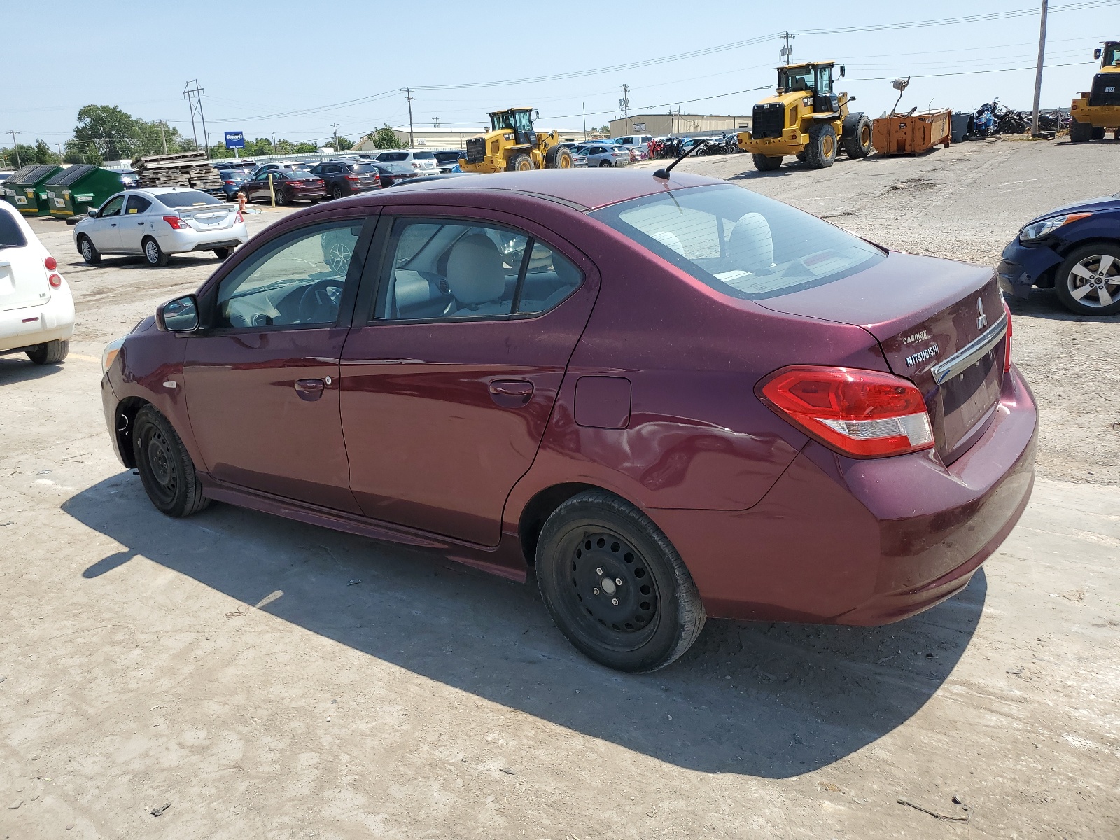 2018 Mitsubishi Mirage G4 Es vin: ML32F3FJ3JHF13423