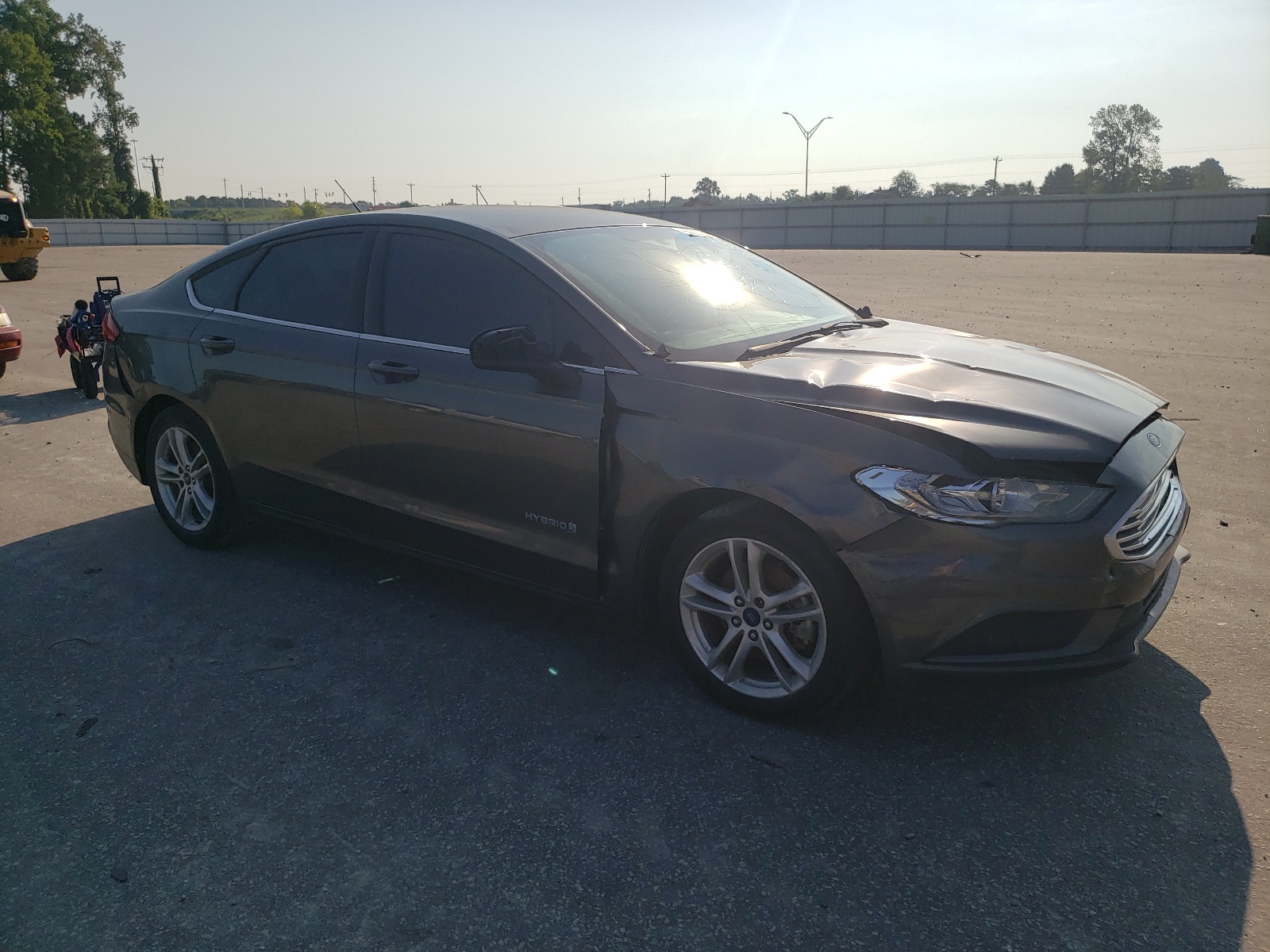 2018 Ford Fusion Se Hybrid vin: 3FA6P0LU1JR128405