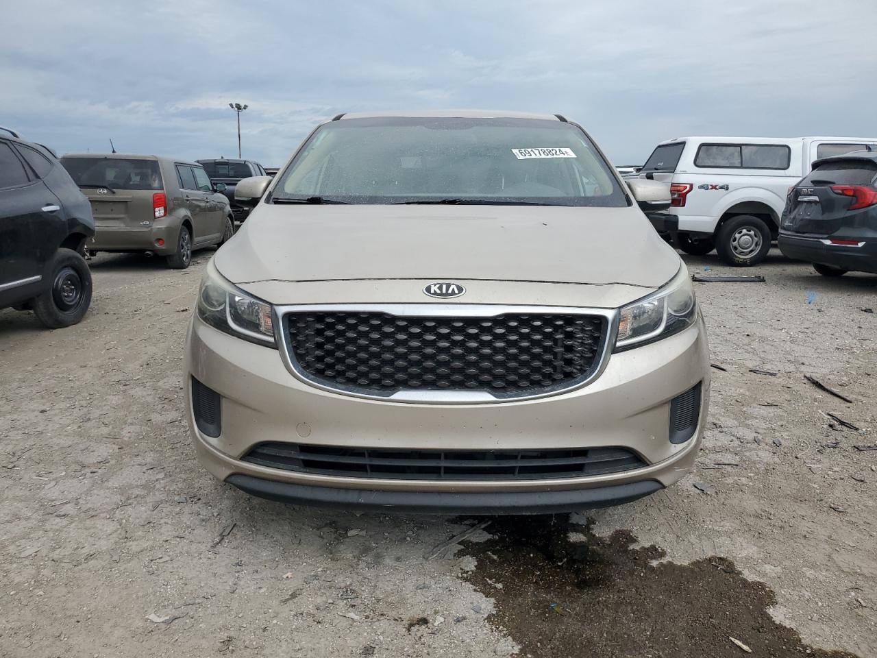 2015 Kia Sedona Lx VIN: KNDMB5C14F6049995 Lot: 69178824