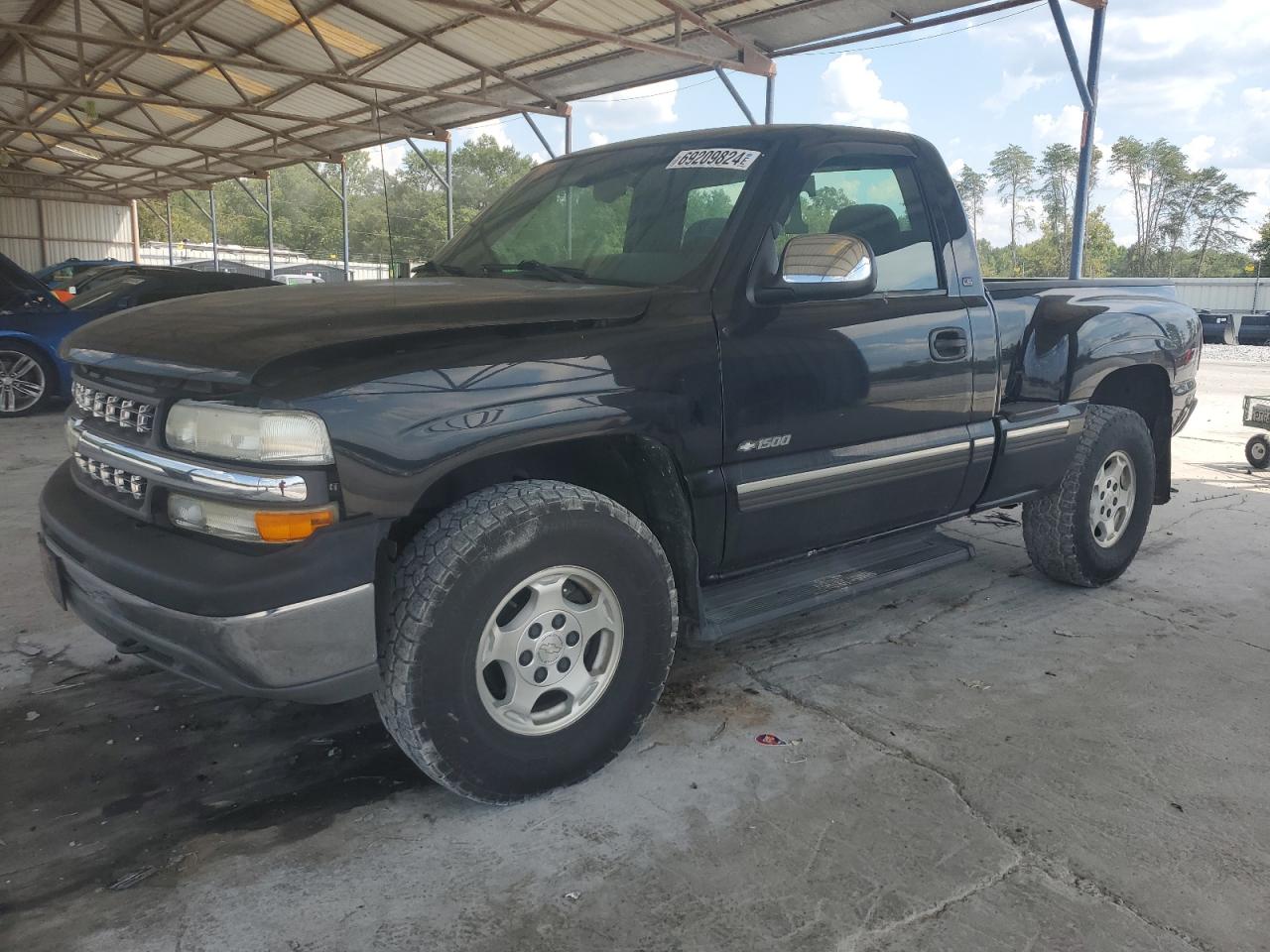 2002 Chevrolet Silverado K1500 VIN: 1GCEK14T62Z117848 Lot: 69209824