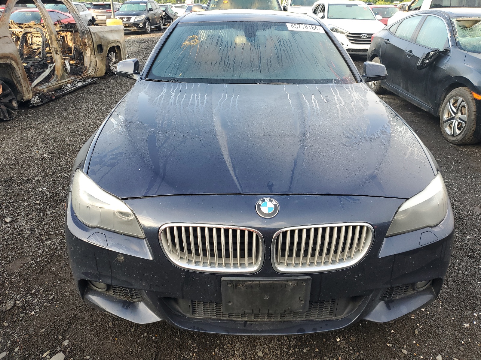 2013 BMW 550 Xi vin: WBAFU9C55DDY71448