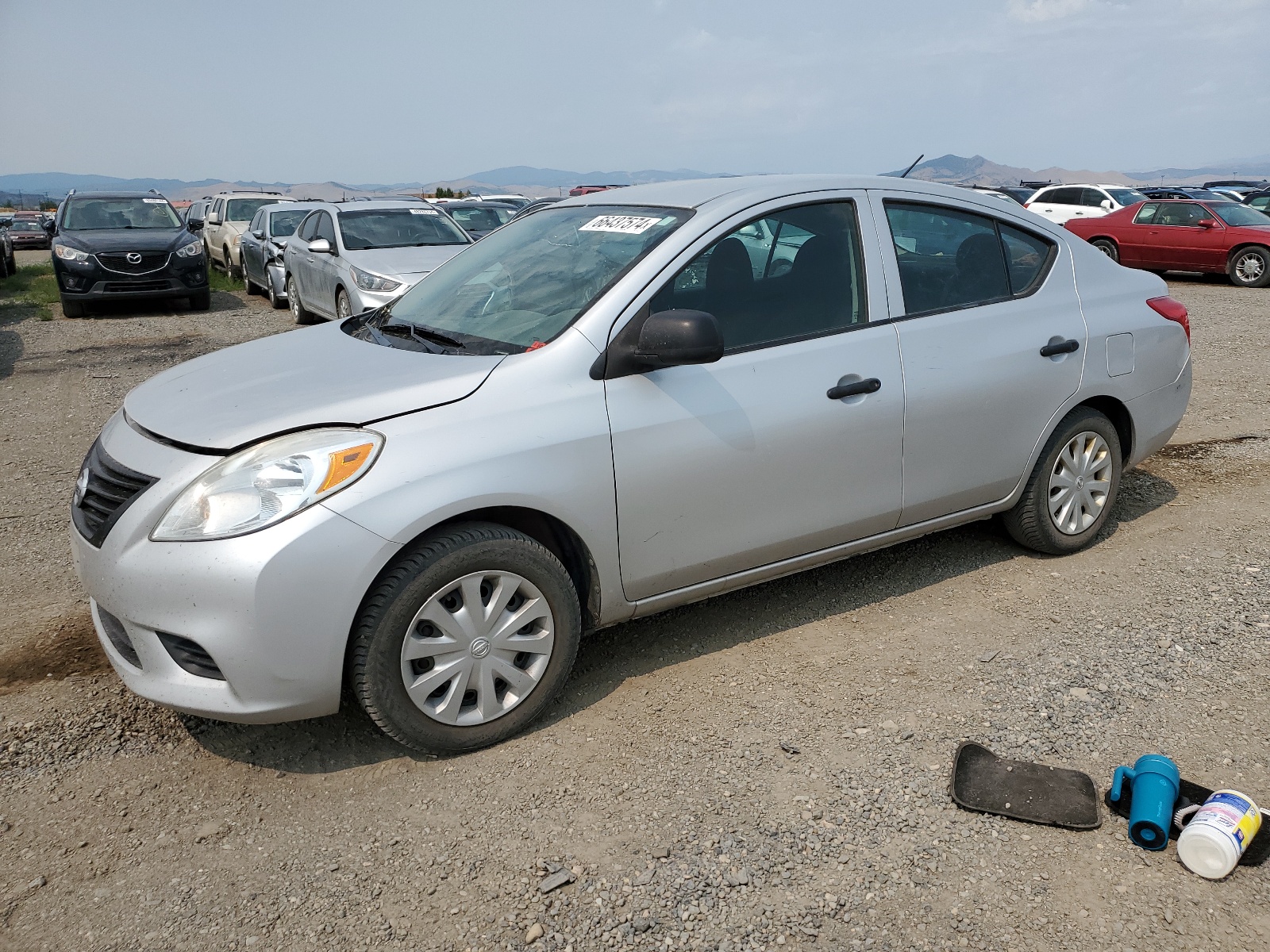 2014 Nissan Versa S vin: 3N1CN7AP2EL838143