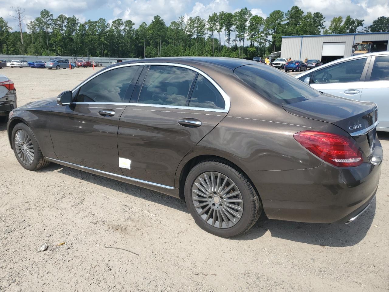 55SWF4KB5FU015844 2015 MERCEDES-BENZ C CLASS - Image 2