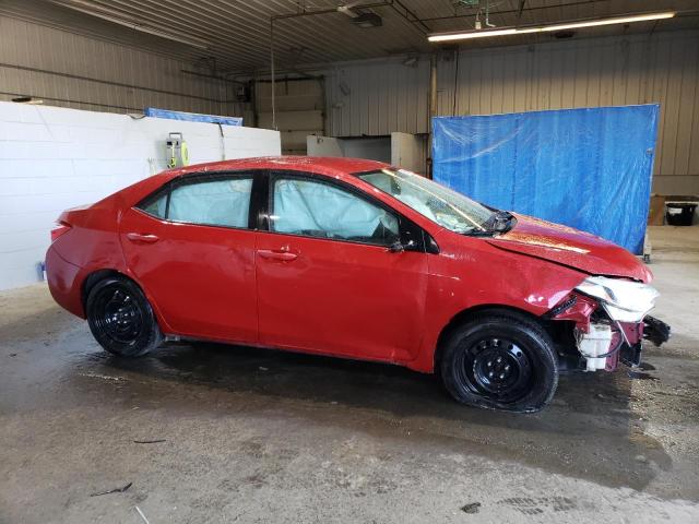  TOYOTA COROLLA 2016 Czerwony