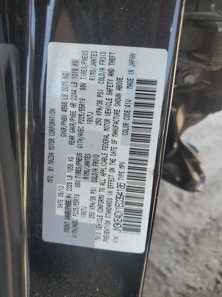 2014 Mazda Cx-5 Gt VIN: JM3KE4DY1E0394186 Lot: 65753914