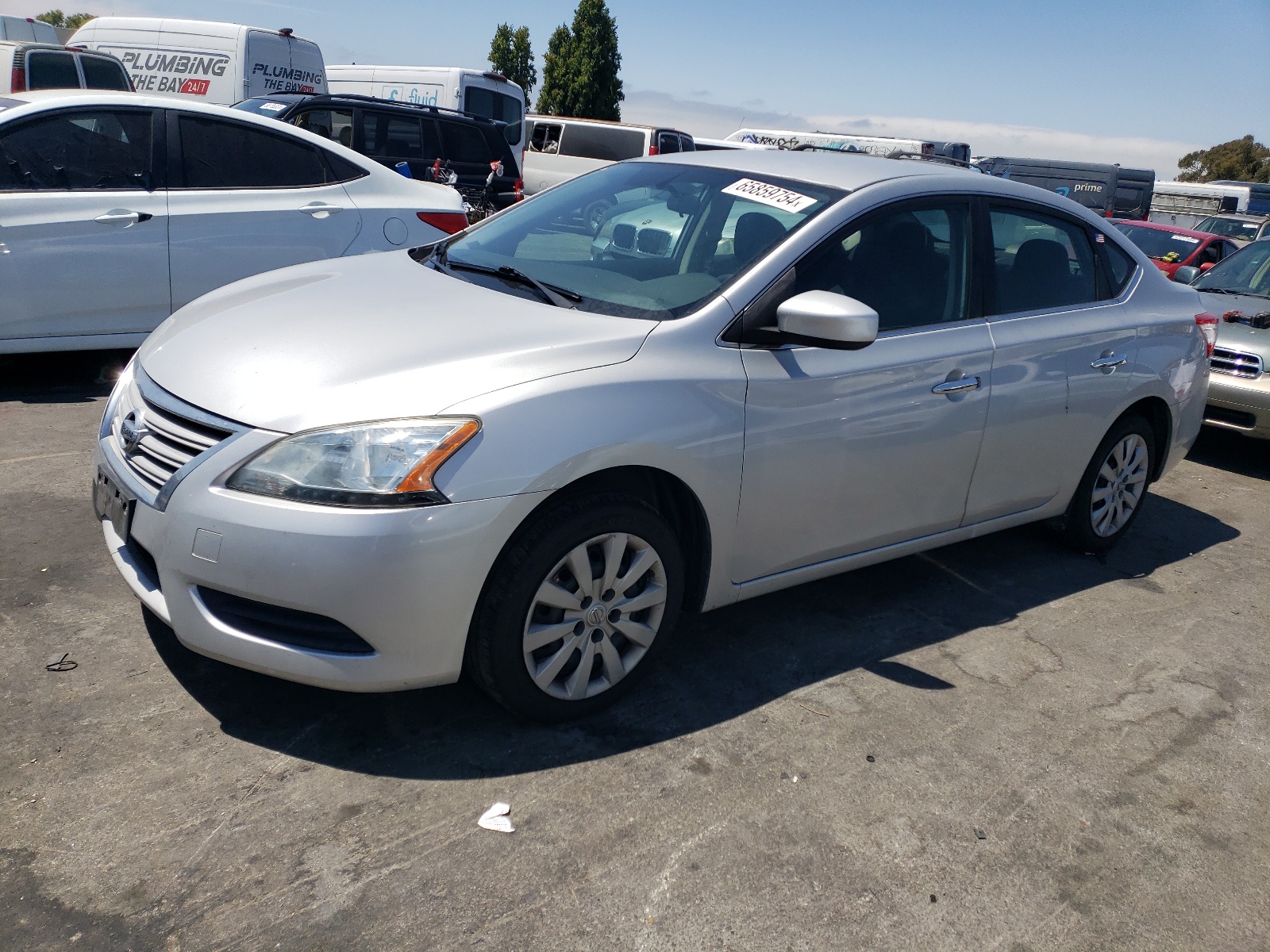 2014 Nissan Sentra S vin: 3N1AB7AP1EY216006