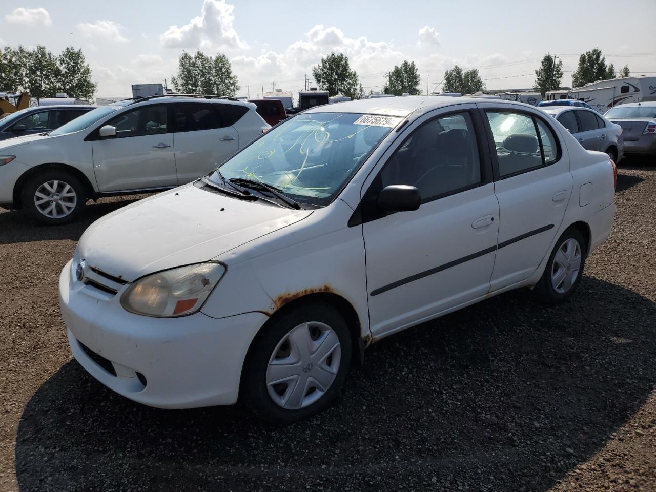 2003 Toyota Echo VIN: JTDBT123535042233 Lot: 66756794