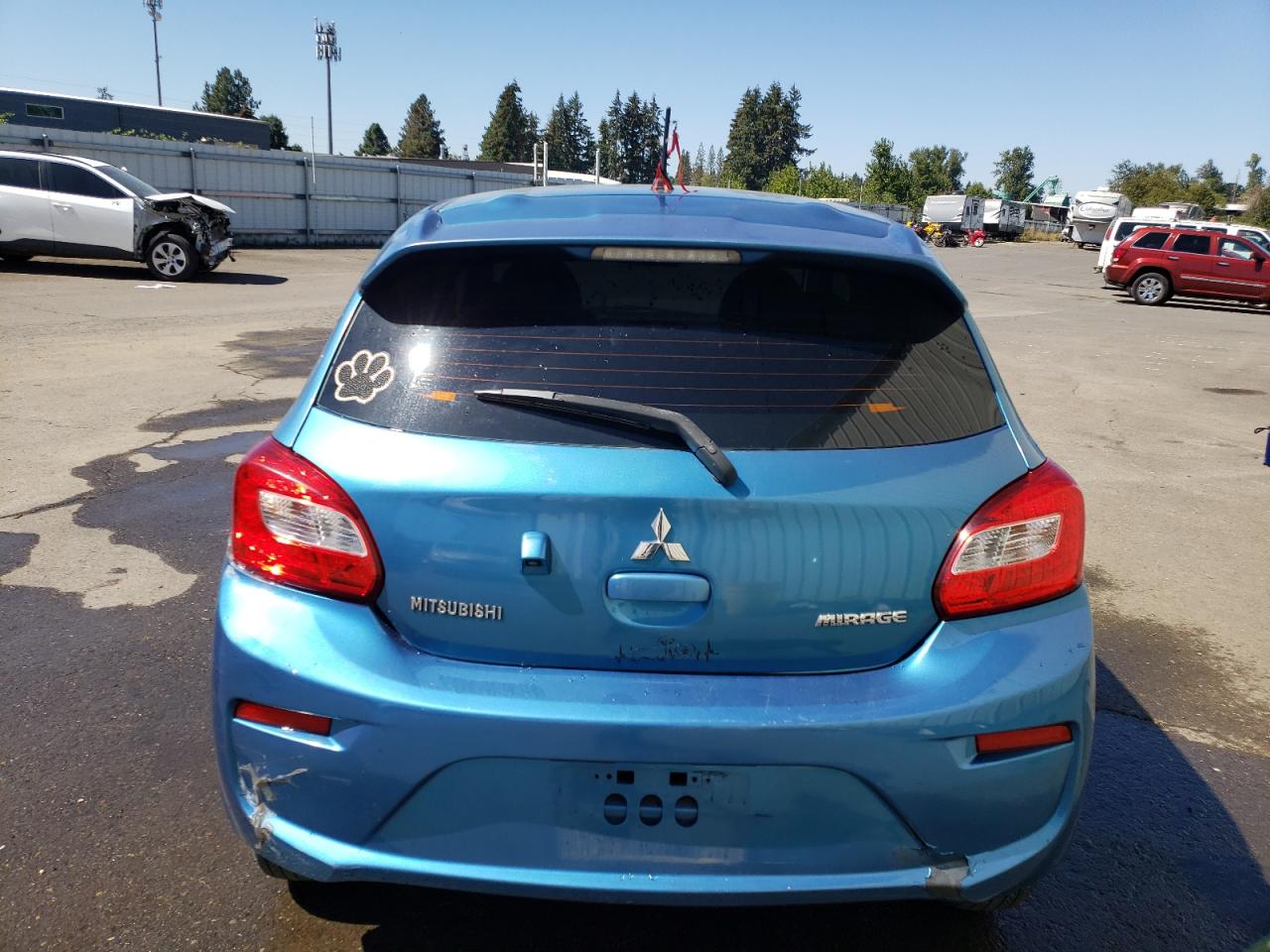 2018 Mitsubishi Mirage Es VIN: ML32A3HJ8JH009524 Lot: 69091534