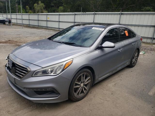  HYUNDAI SONATA 2015 Серебристый