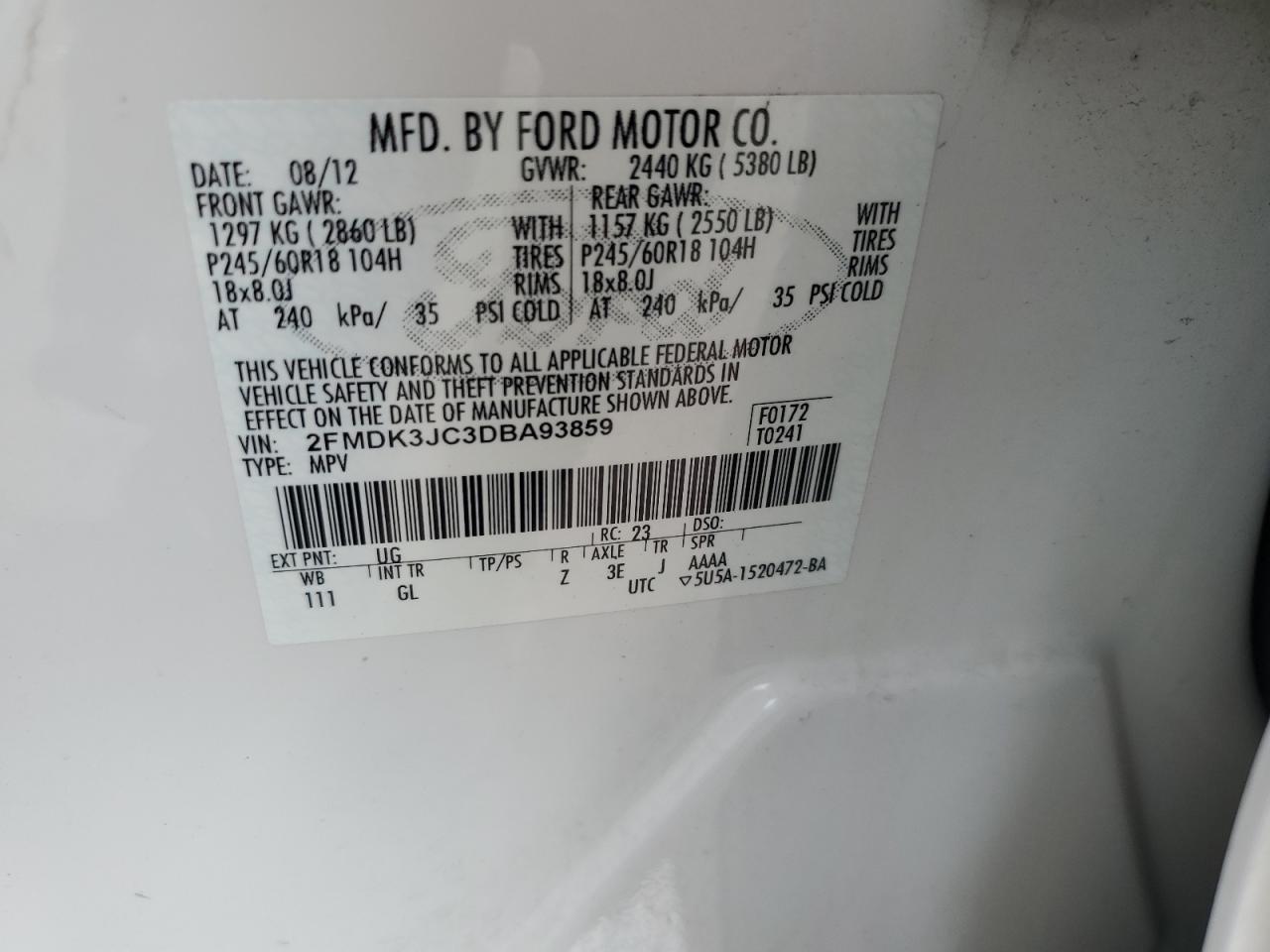 2013 Ford Edge - Image 14
