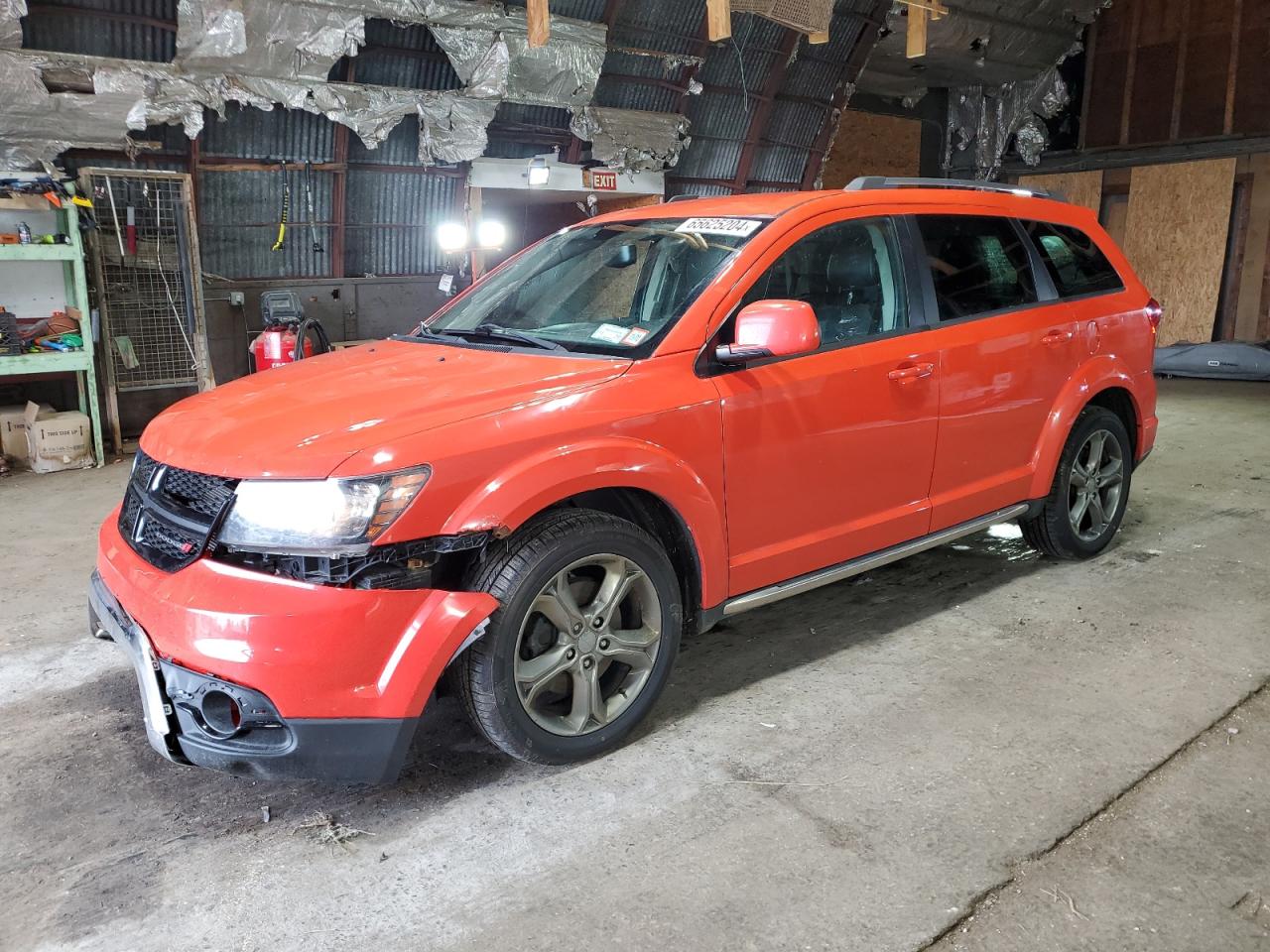 2017 Dodge Journey Crossroad VIN: 3C4PDDGG7HT648883 Lot: 65625204