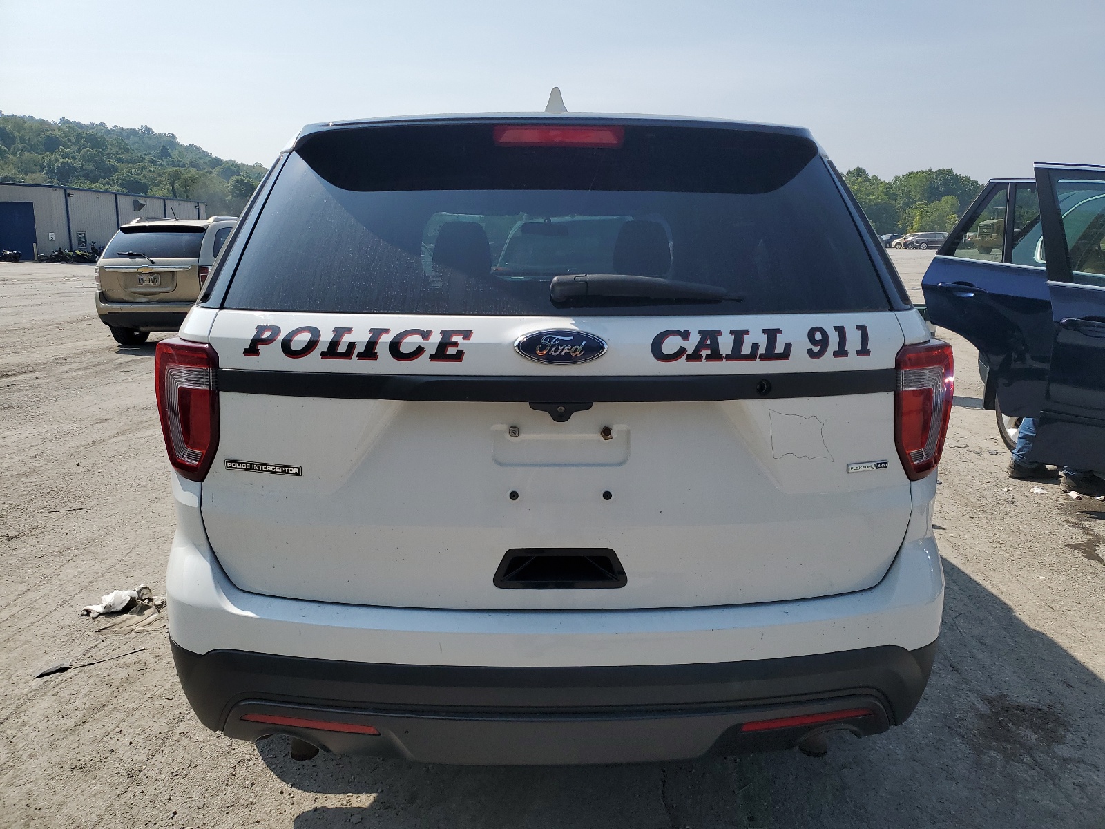 1FM5K8AR4HGD57854 2017 Ford Explorer Police Interceptor