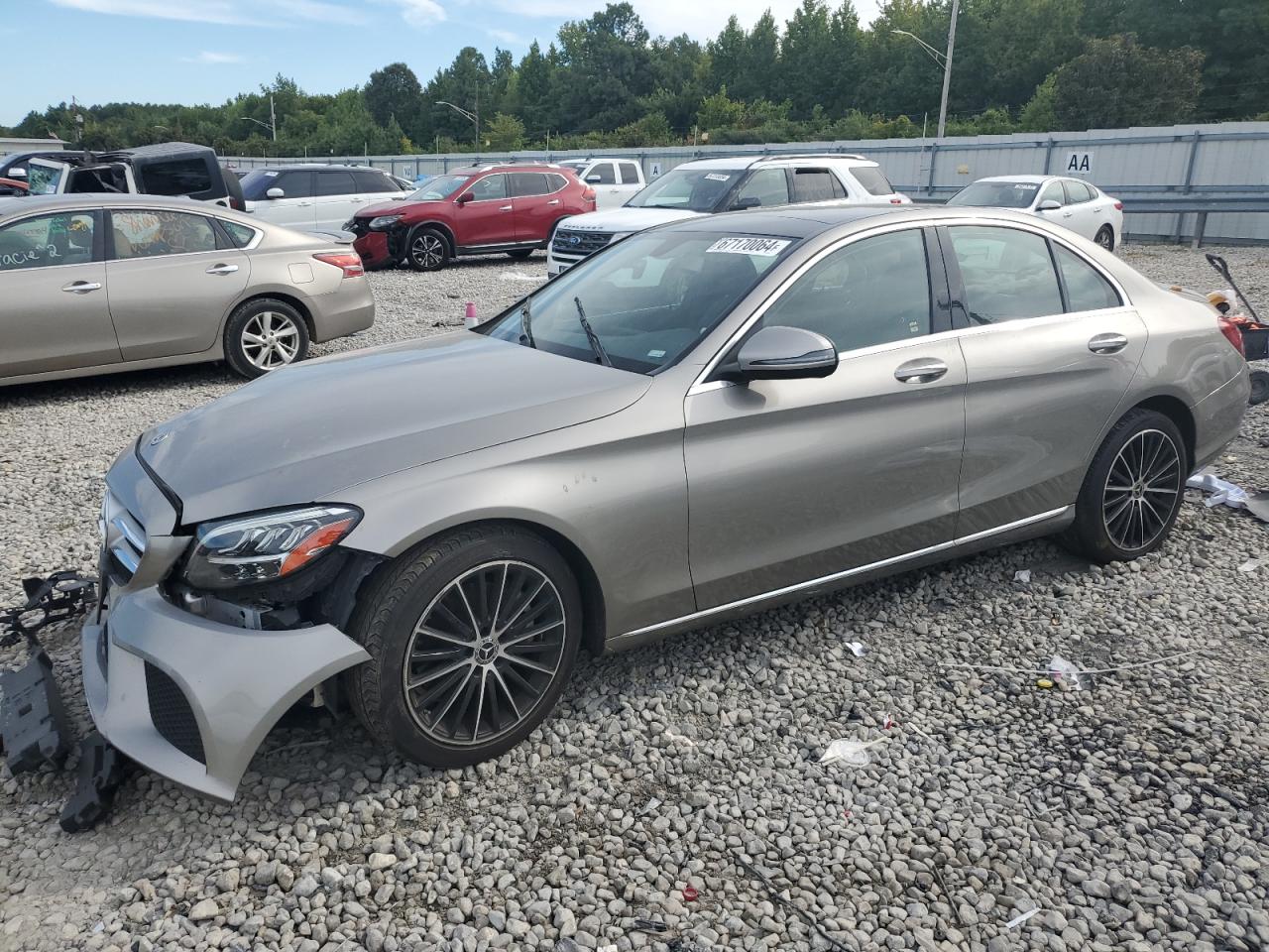 2019 Mercedes-Benz C 300 VIN: WDDWF8DB6KR515723 Lot: 67170064