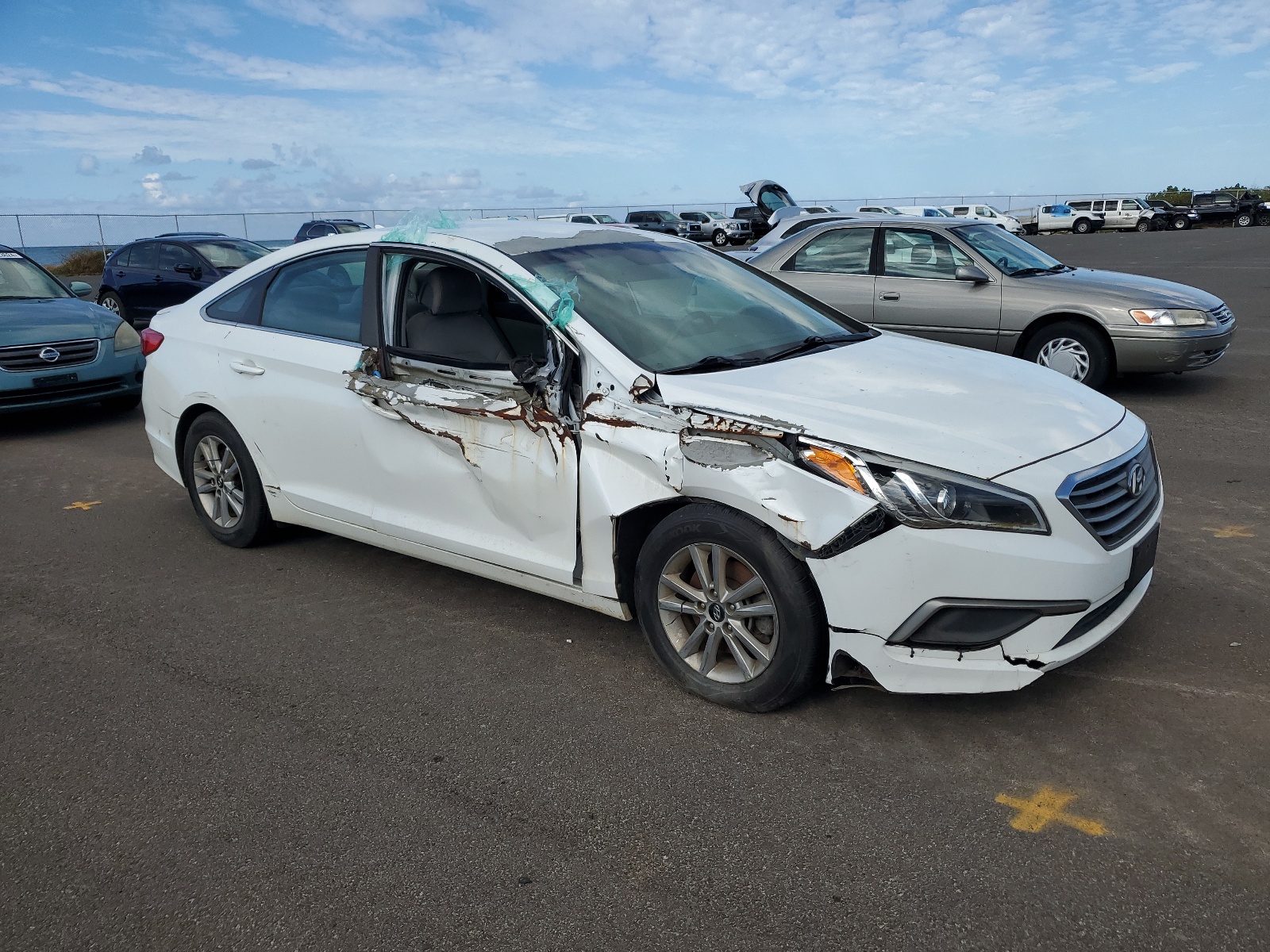 2017 Hyundai Sonata Se vin: 5NPE24AF5HH540789