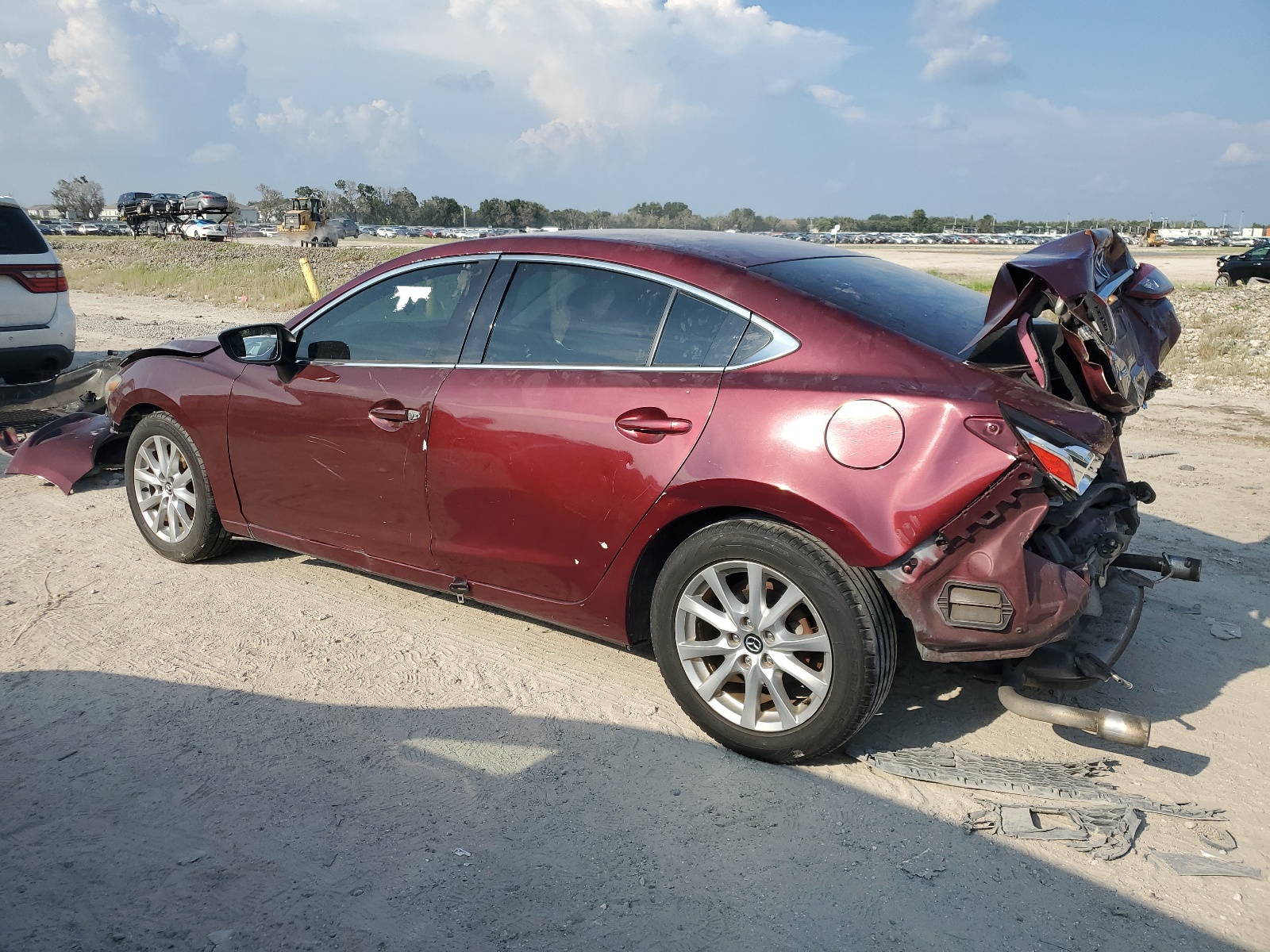 JM1GJ1U62E1150130 2014 Mazda 6 Sport