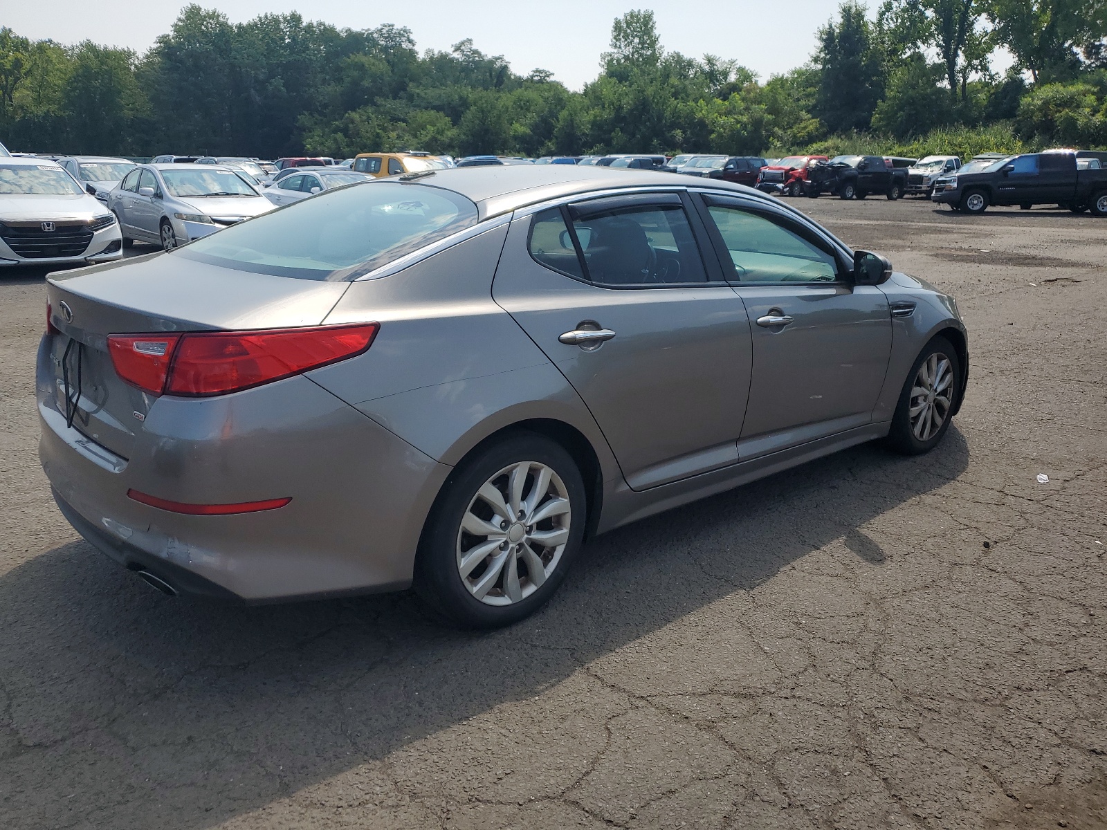 5XXGM4A74EG349299 2014 Kia Optima Lx