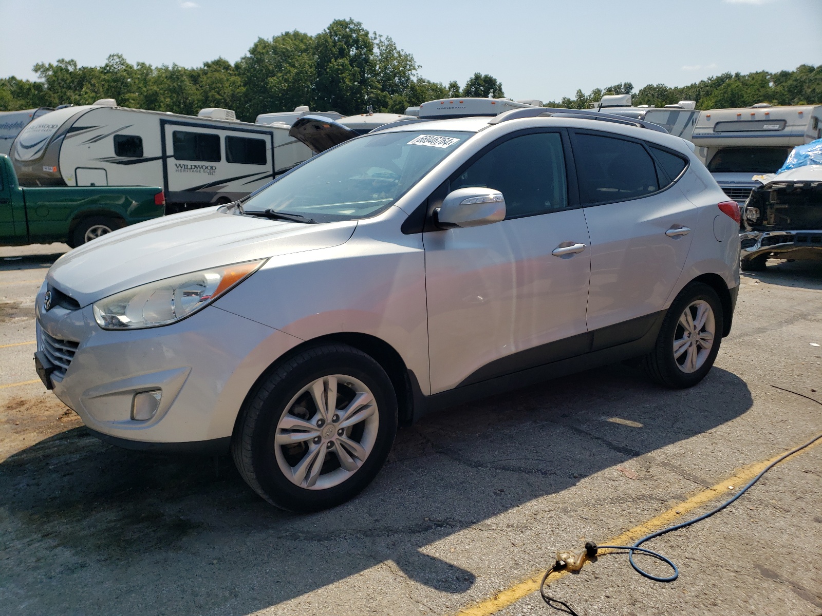 2013 Hyundai Tucson Gls vin: KM8JU3AC8DU769777