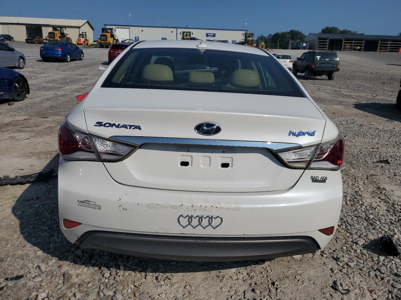 KMHEC4A4XCA038822 2012 Hyundai Sonata Hybrid