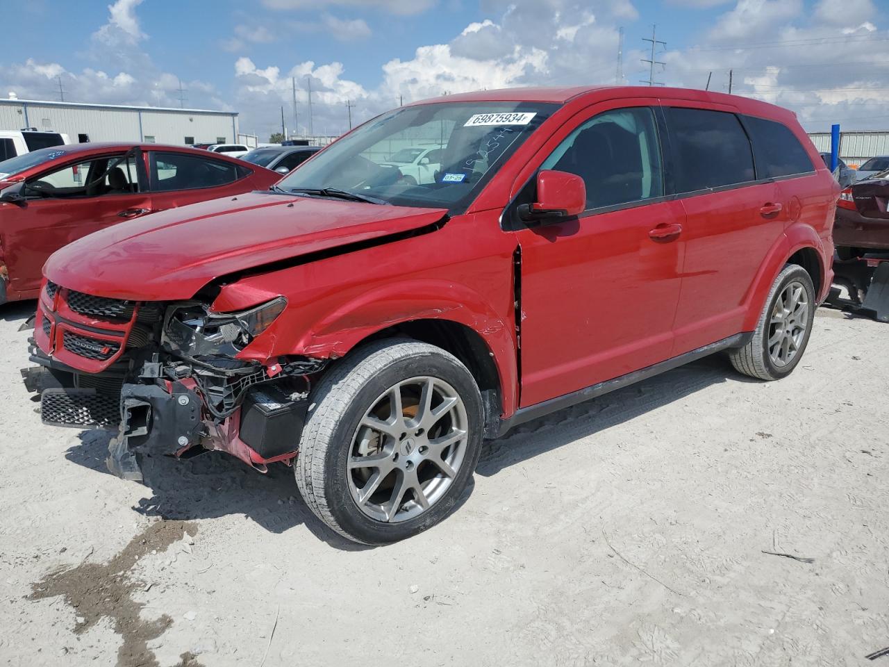 2019 Dodge Journey Gt VIN: 3C4PDDEG7KT779516 Lot: 69875934