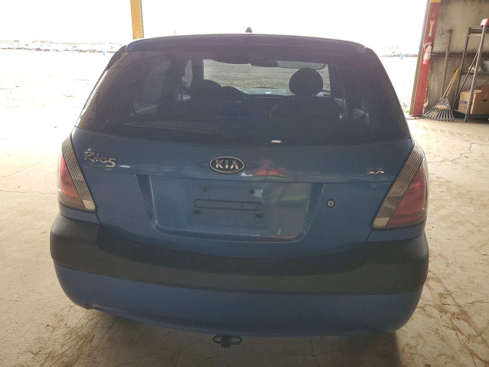 KNADE163276272340 2007 Kia Rio 5 Sx